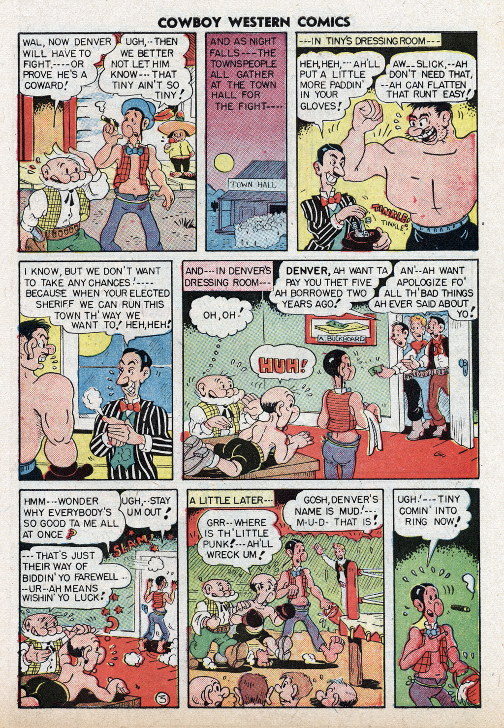Read online Cowboy Western Comics (1948) comic -  Issue #22 - 13