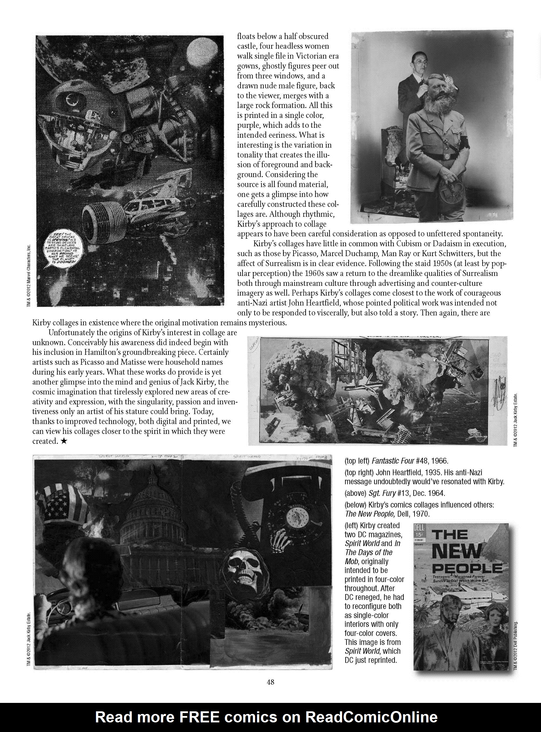 Read online The Jack Kirby Collector comic -  Issue #59 - 45