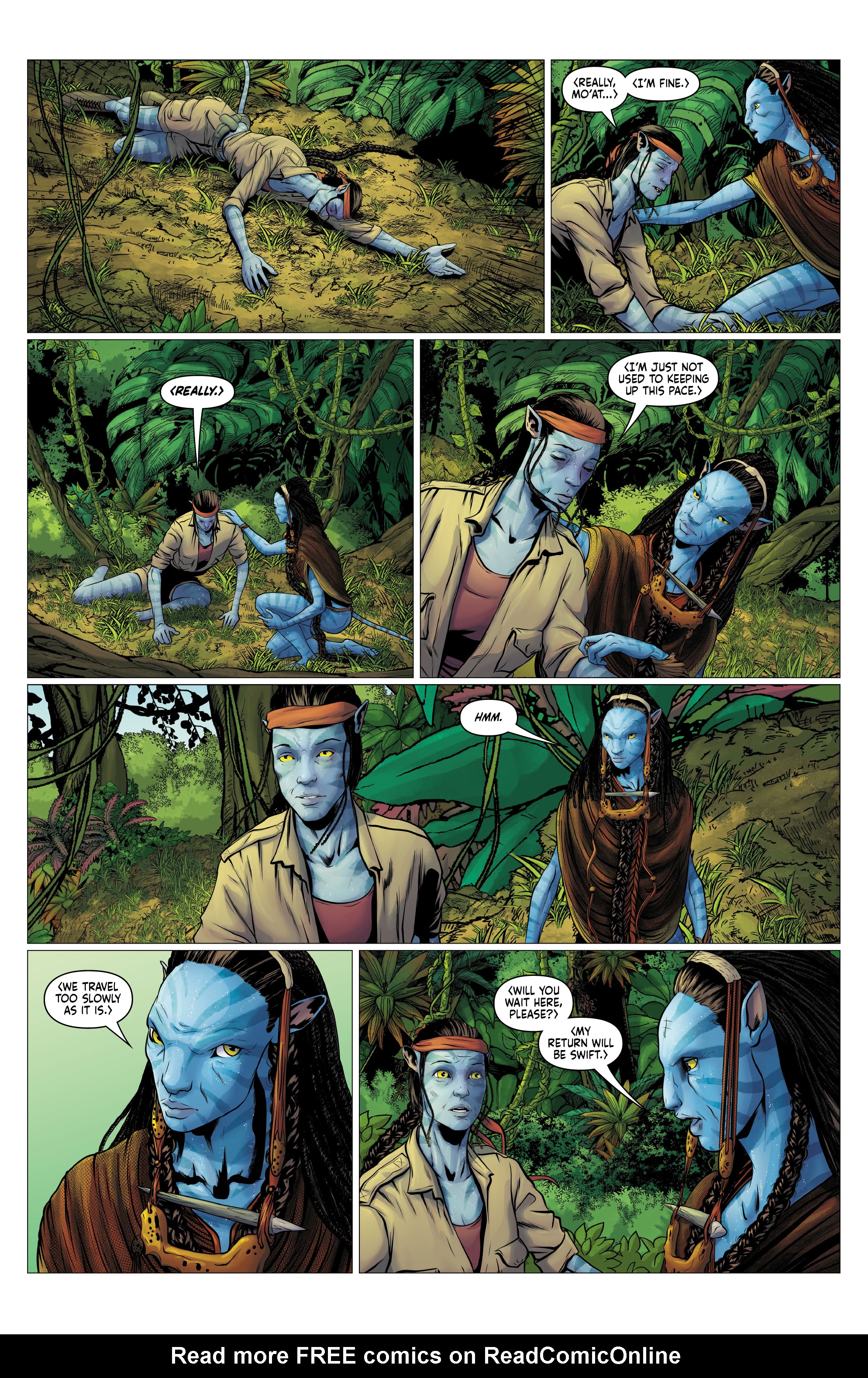 Read online Avatar: Adapt or Die comic -  Issue #4 - 4