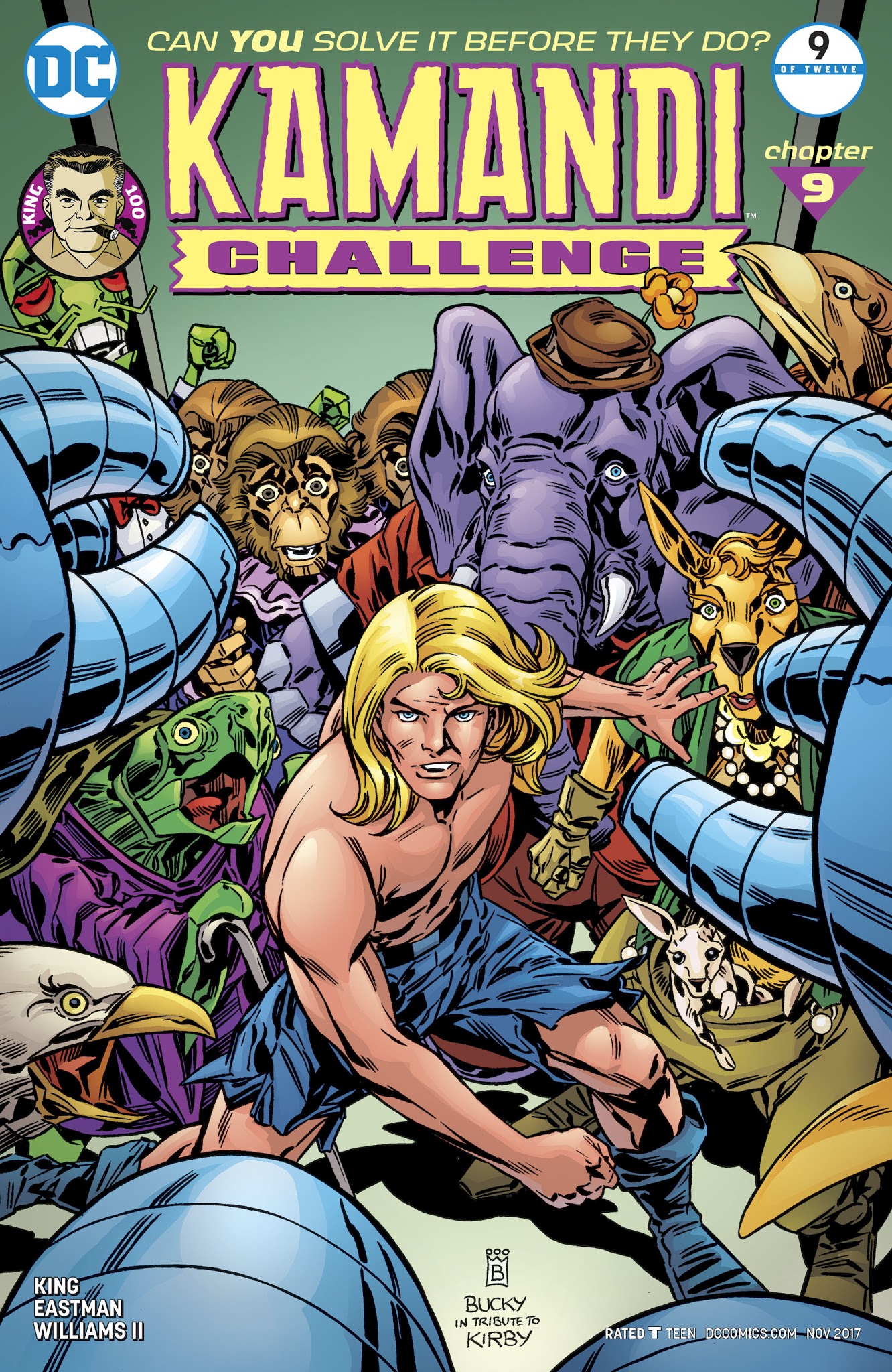 Read online The Kamandi Challenge comic -  Issue #9 - 1