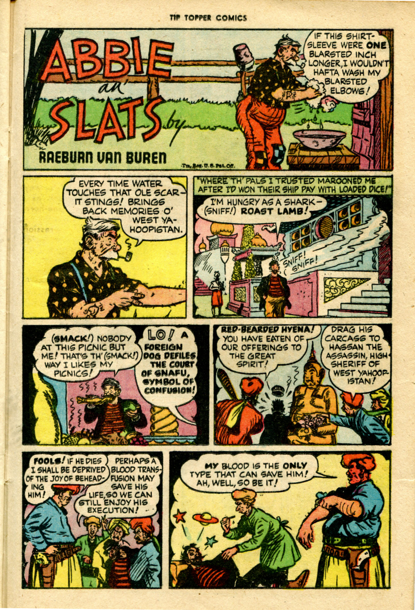 Read online Tip Topper Comics comic -  Issue #2 - 37