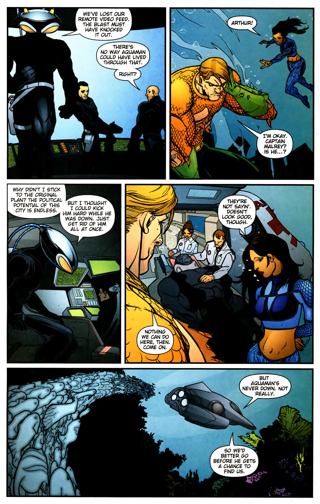 Read online Aquaman (2003) comic -  Issue #39 - 14