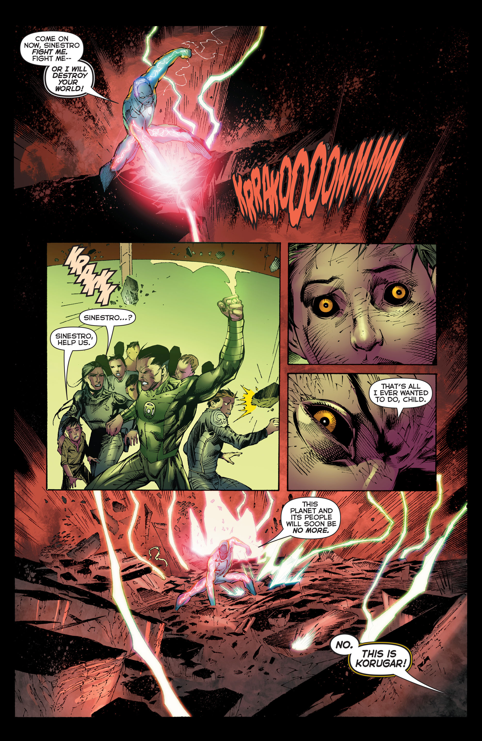 Read online Green Lantern: The Wrath of the First Lantern comic -  Issue # TPB - 184