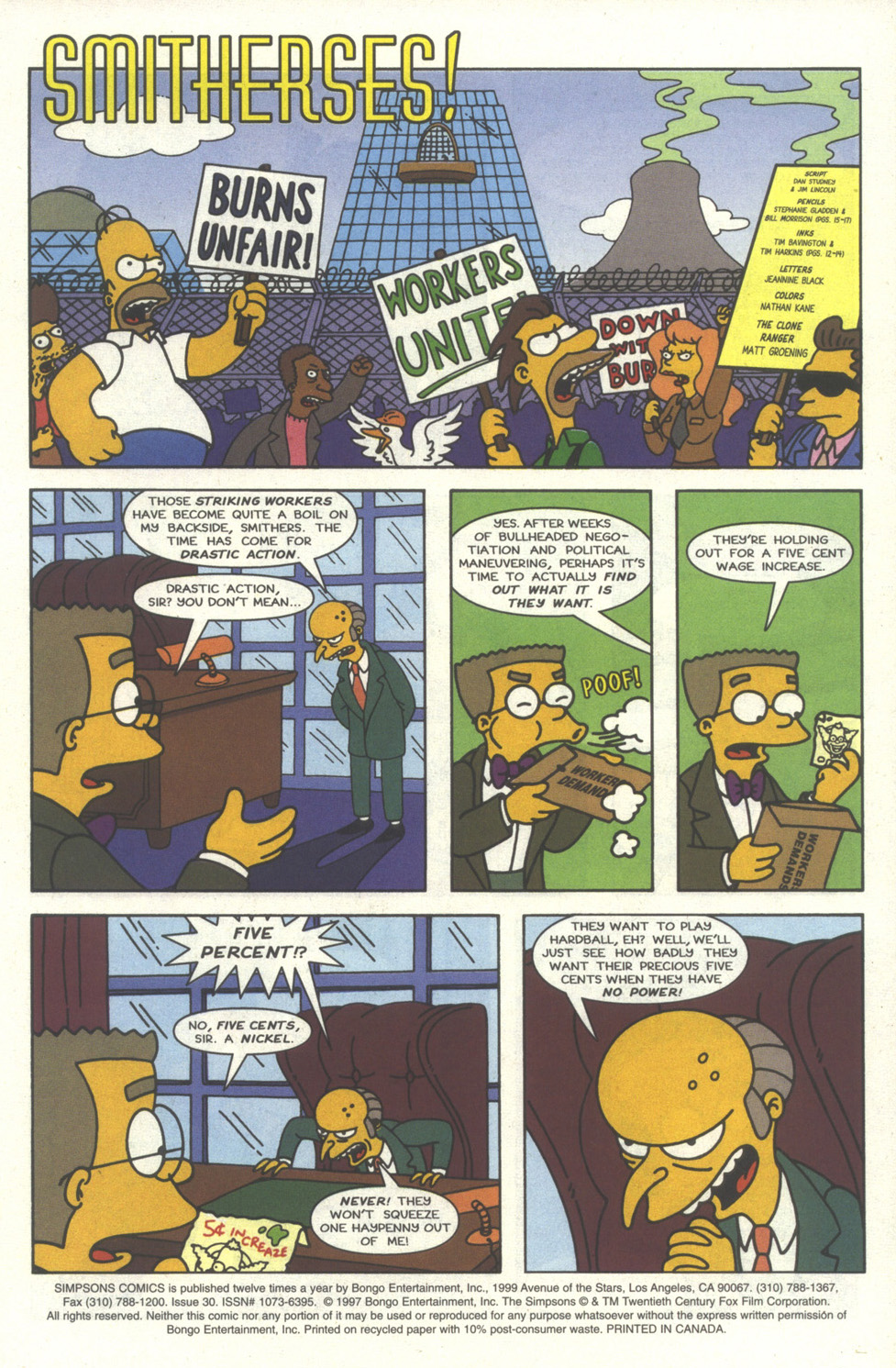 Read online Simpsons Comics comic -  Issue #30 - 2