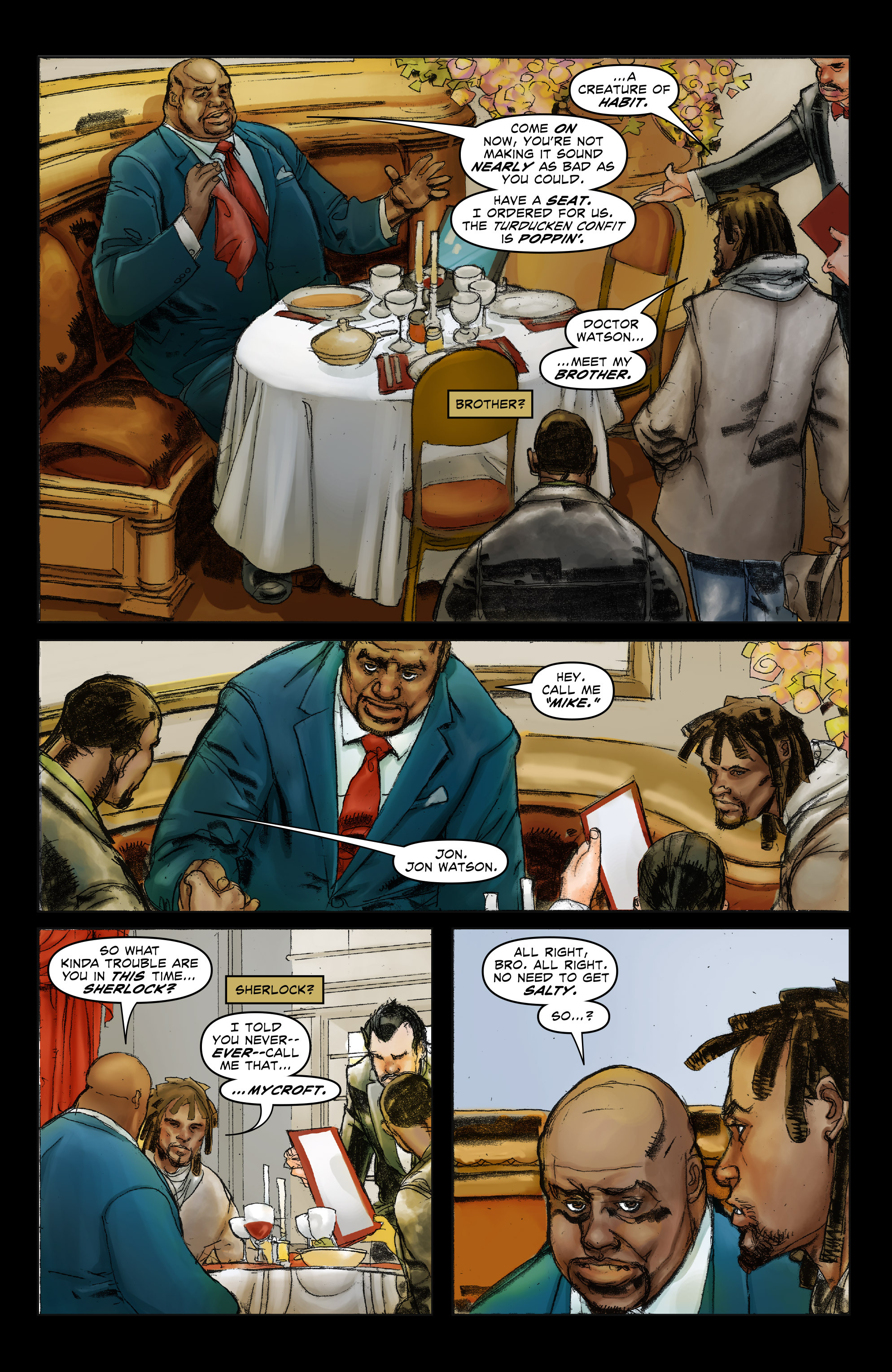 Read online Watson And Holmes comic -  Issue #3 - 7