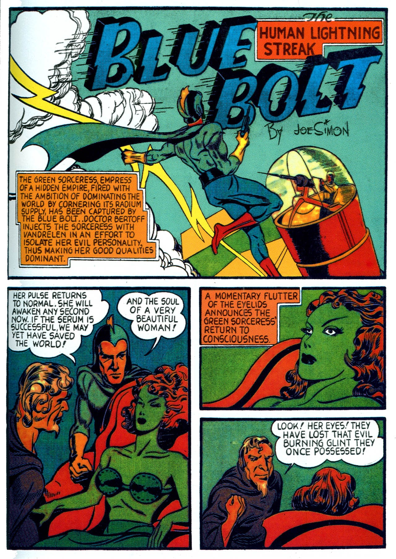 Read online Blue Bolt comic -  Issue # TPB - 12