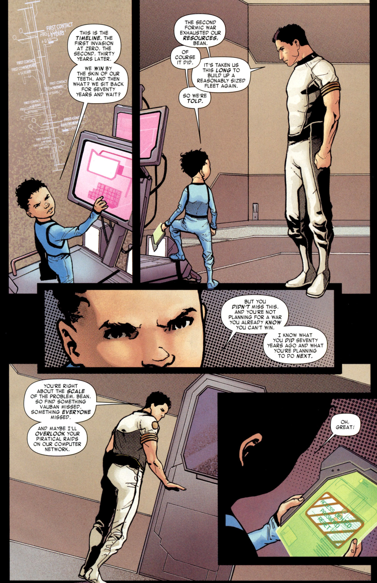 Read online Ender's Shadow: Battle School comic -  Issue #4 - 18