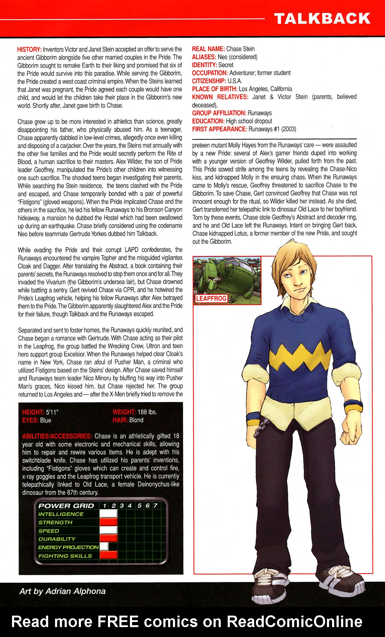 Read online All-New Official Handbook of the Marvel Universe A to Z comic -  Issue #11 - 23