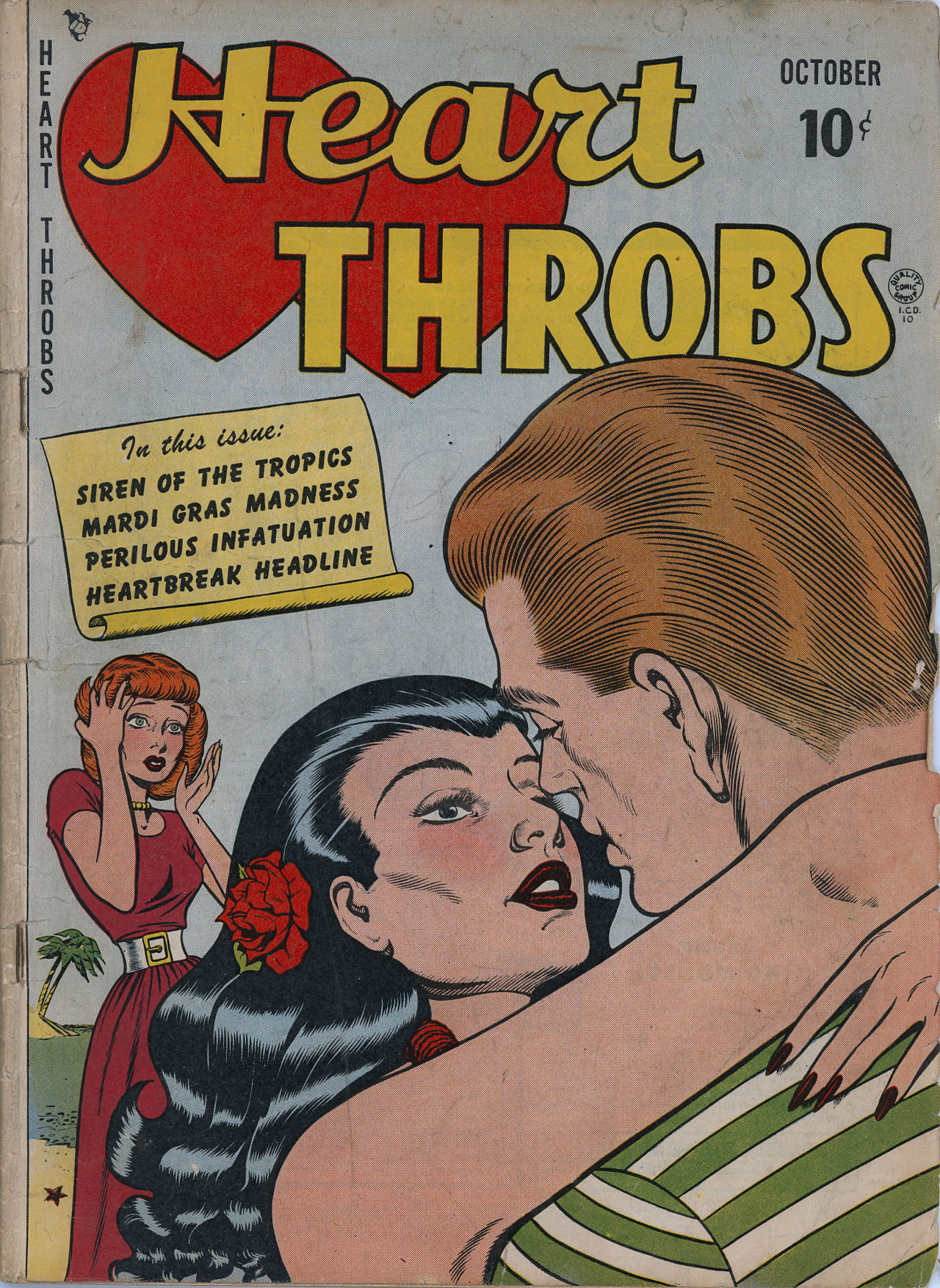 Read online Heart Throbs comic -  Issue #2 - 1