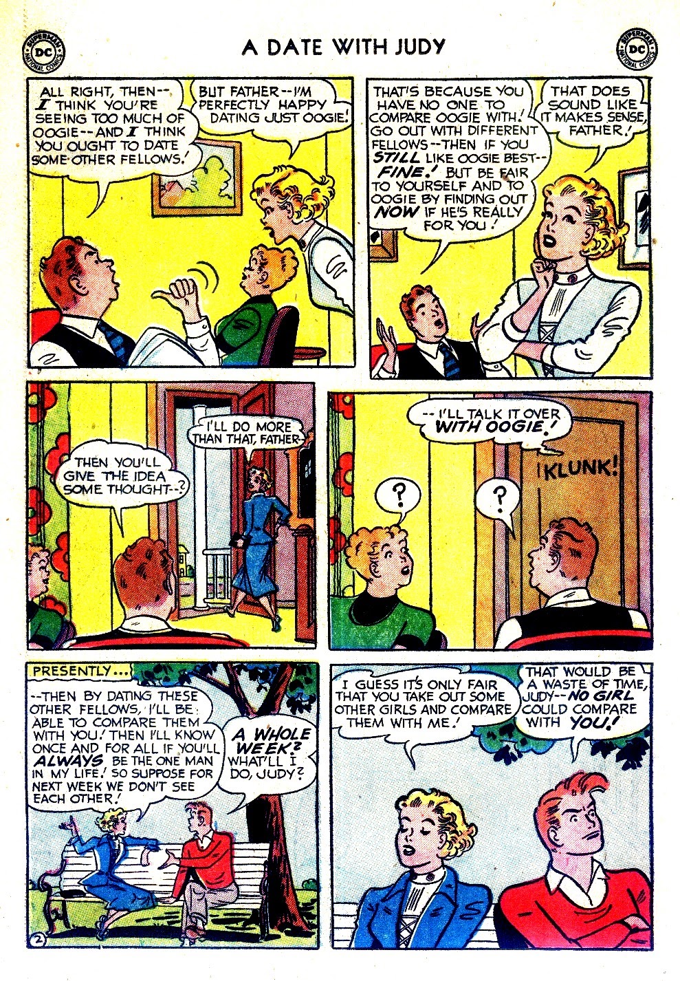 Read online A Date with Judy comic -  Issue #27 - 32