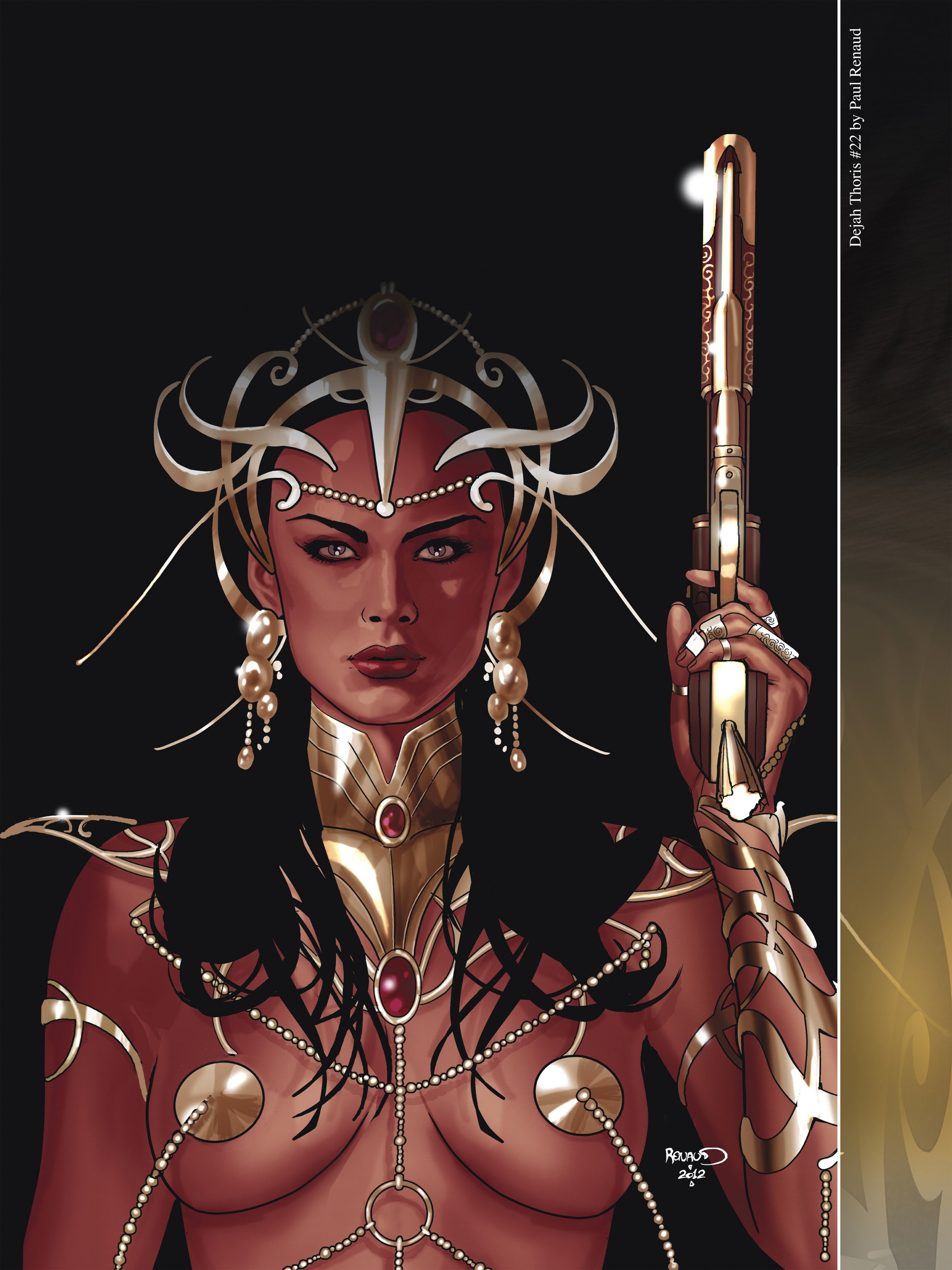 Read online The Art of Dejah Thoris and the Worlds of Mars comic -  Issue # TPB 1 (Part 1) - 97