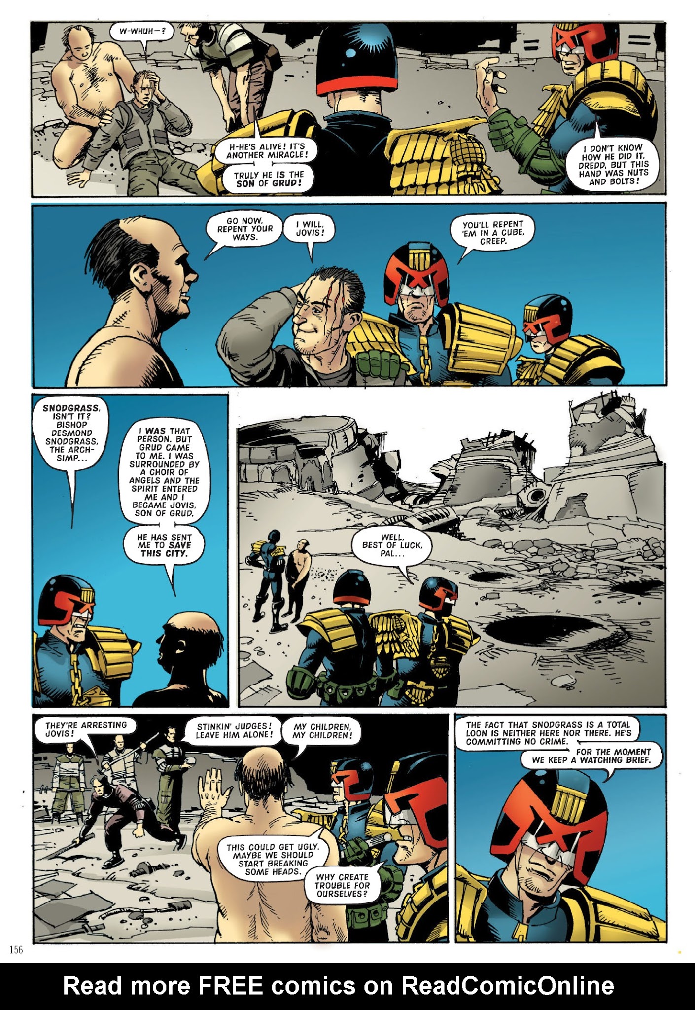Read online Judge Dredd: The Complete Case Files comic -  Issue # TPB 31 - 157