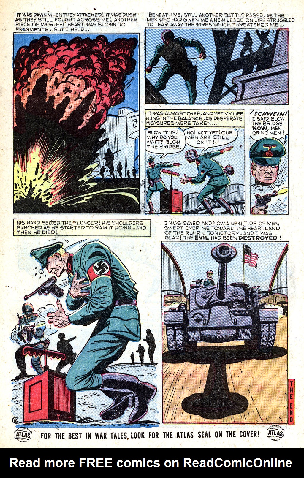 Read online War Comics comic -  Issue #29 - 32