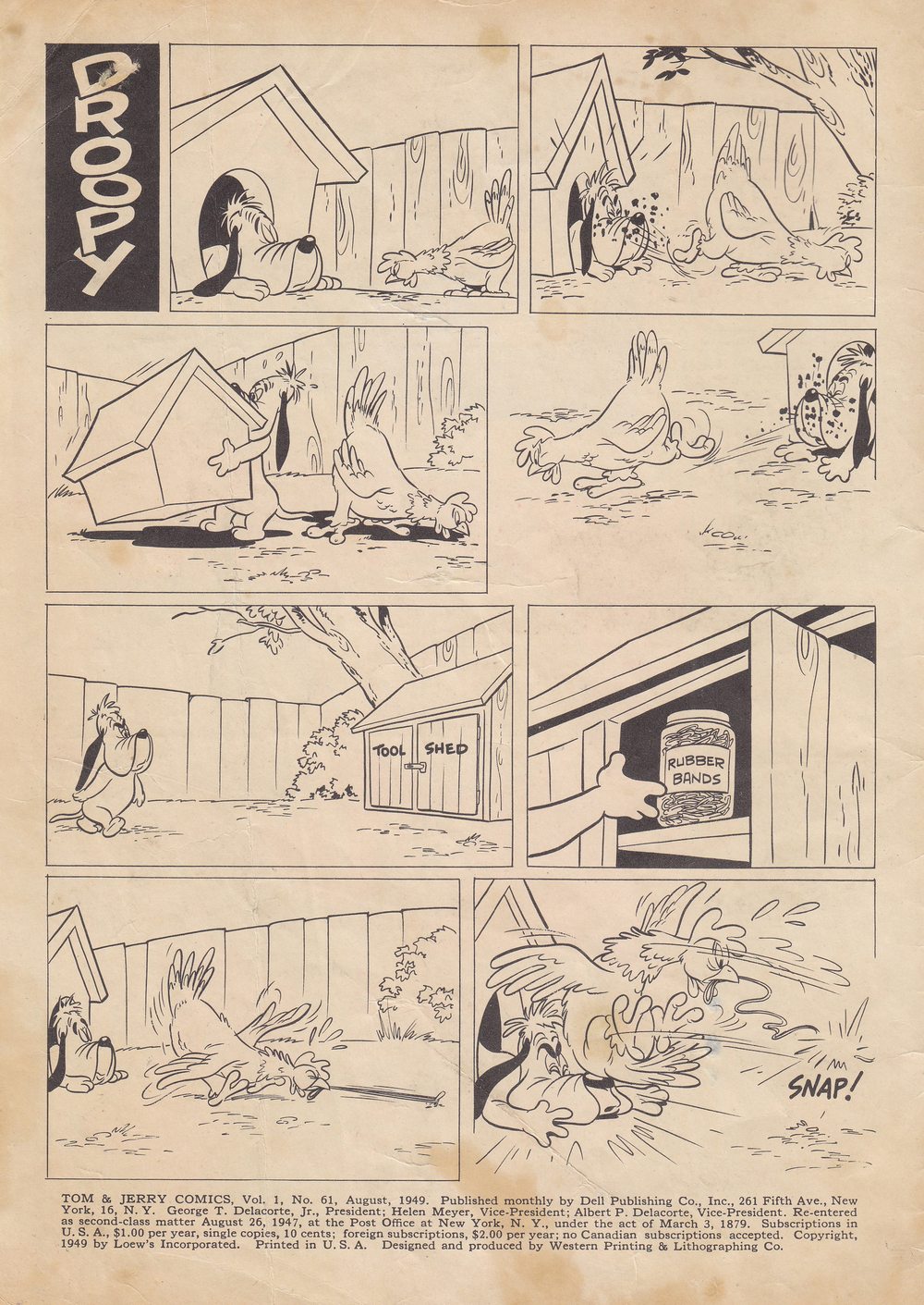 Read online Tom & Jerry Comics comic -  Issue #61 - 3