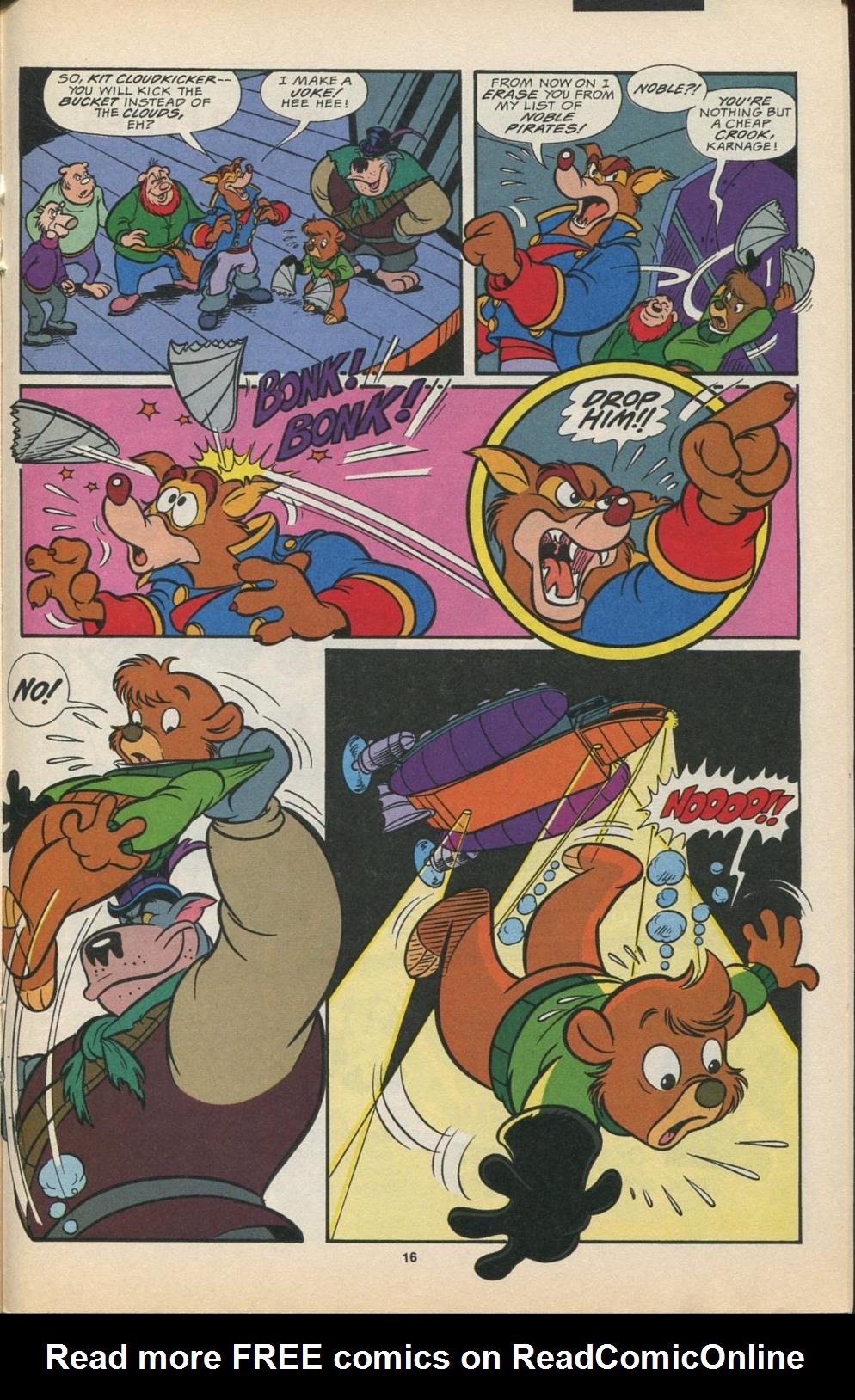 Read online Disney's Tale Spin Limited Series: ''Take Off'' comic -  Issue #4 - 17