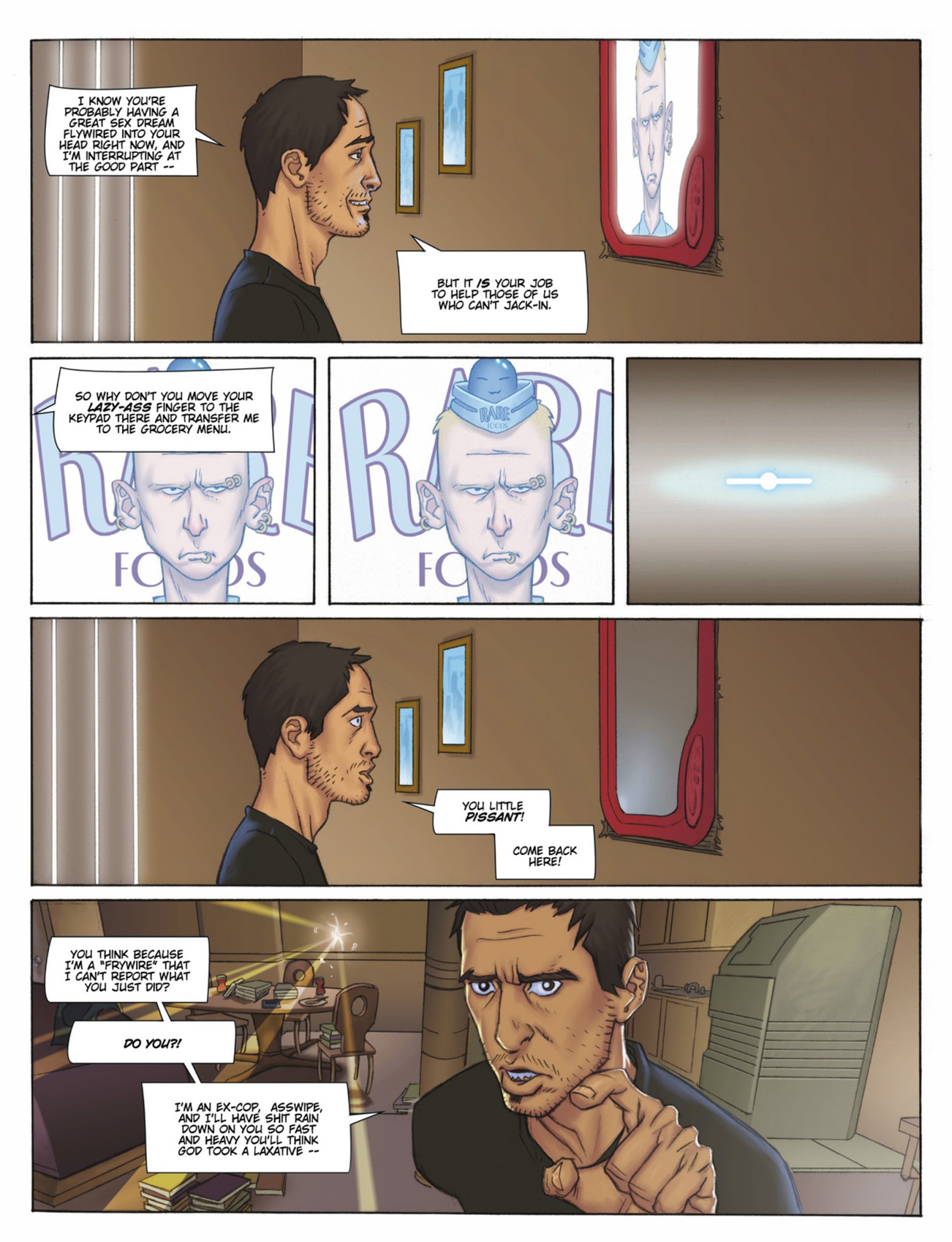 Read online Flywires comic -  Issue #1 - 6