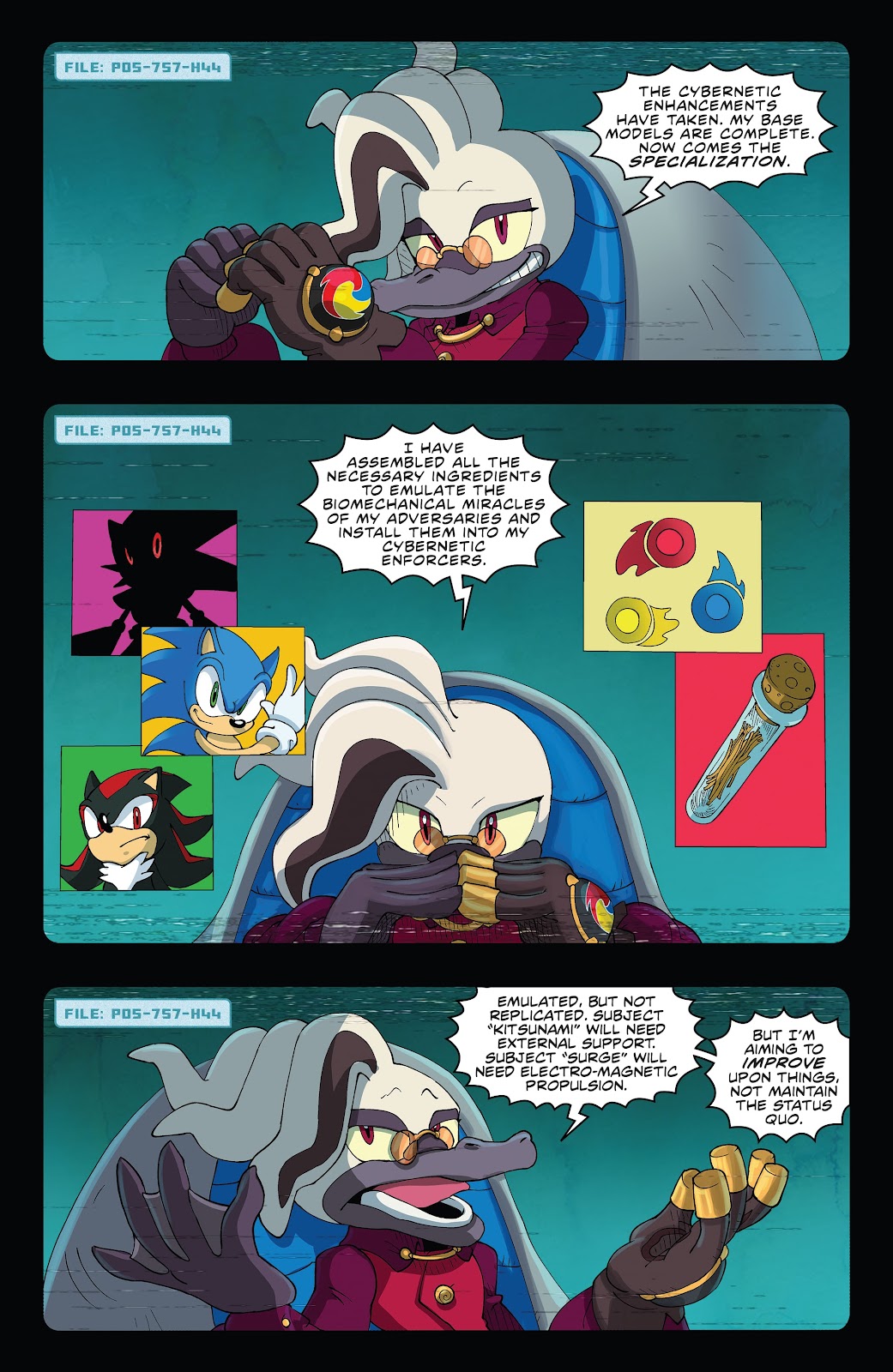 Sonic the Hedgehog: Imposter Syndrome issue 3 - Page 8