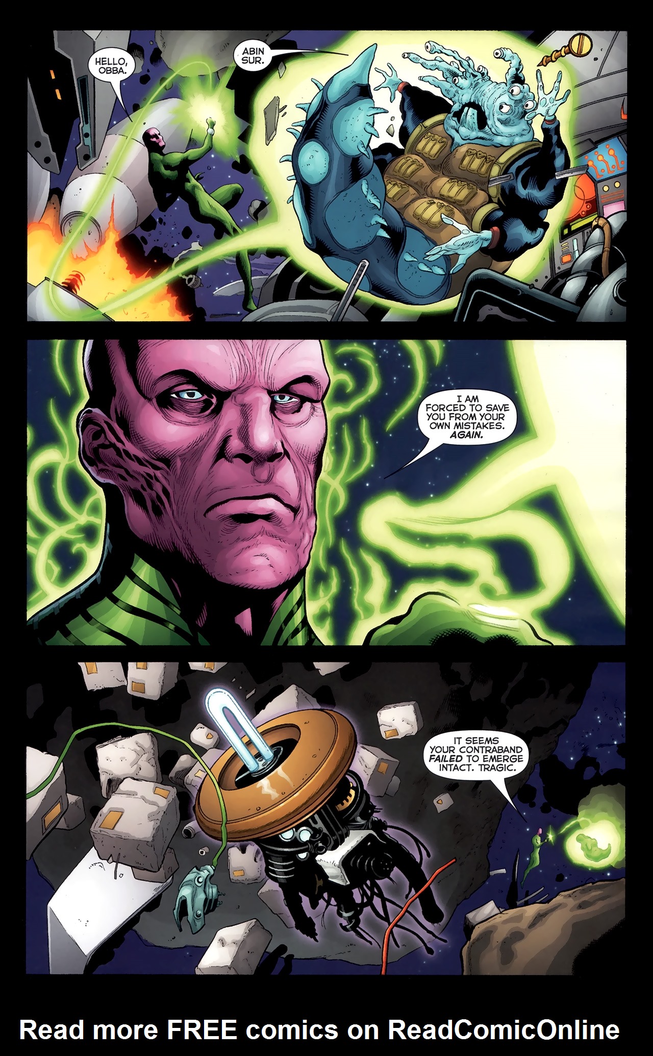 Read online Green Lantern Movie Prequel: Abin Sur comic -  Issue # Full - 4