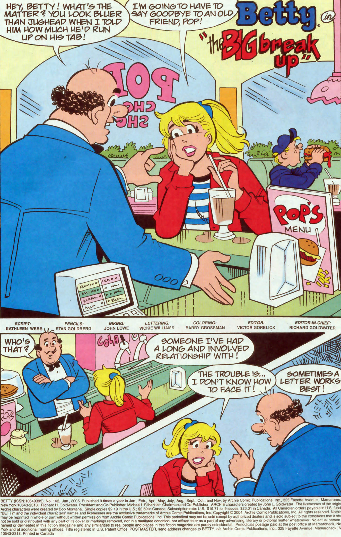 Read online Betty comic -  Issue #142 - 2