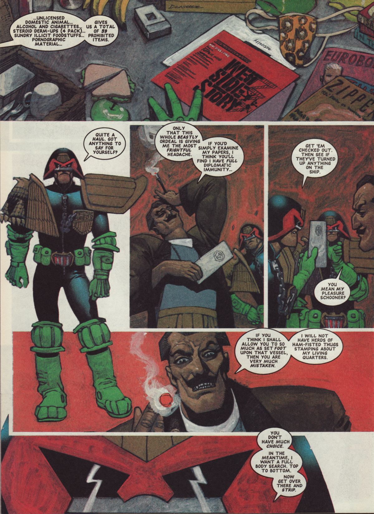 Read online Judge Dredd: The Megazine (vol. 2) comic -  Issue #26 - 36