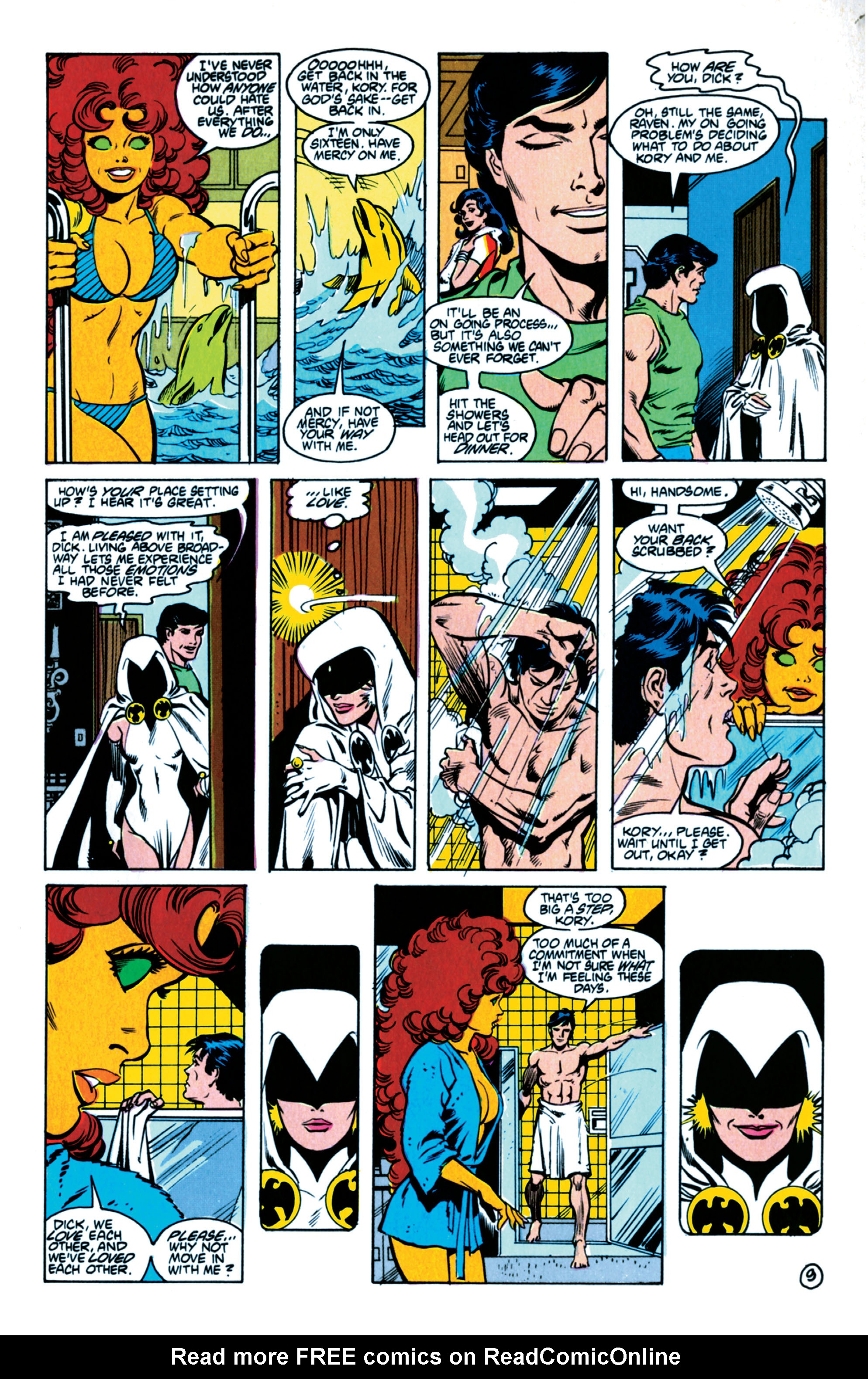 Read online The New Teen Titans (1984) comic -  Issue #36 - 10
