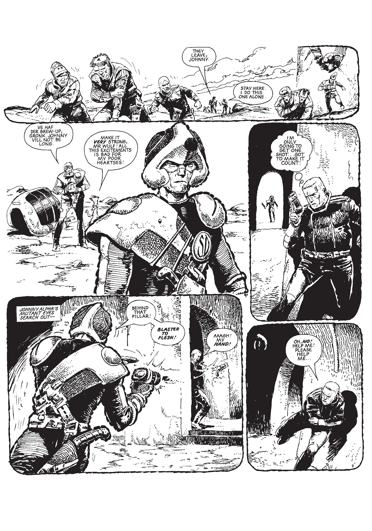 Read online Strontium Dog: Search/Destroy Agency Files comic -  Issue # TPB 2 (Part 2) - 6