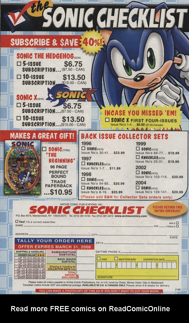 Read online Sonic X comic -  Issue #5 - 34