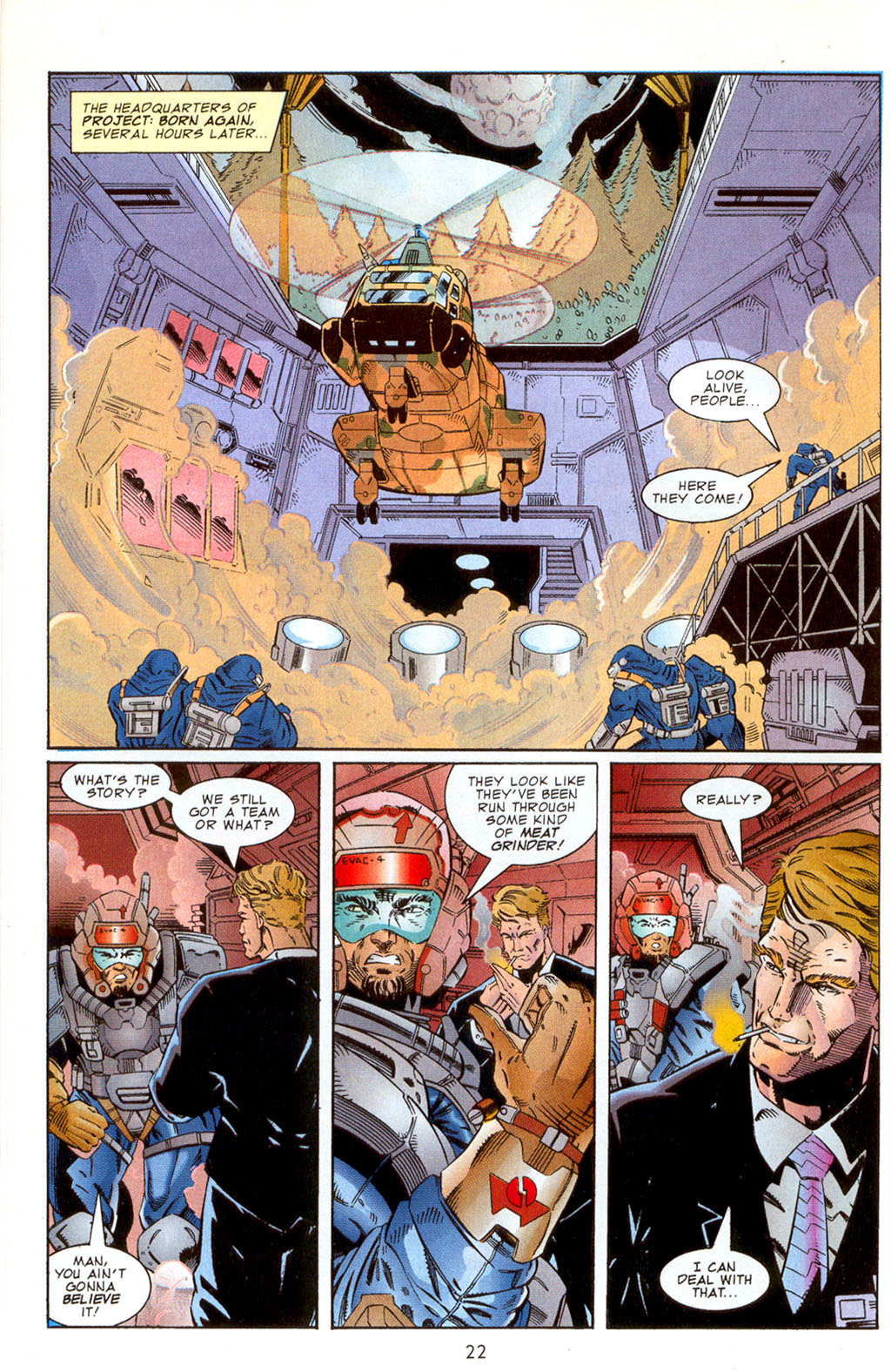 Read online Bloodstrike (1993) comic -  Issue #5 - 23