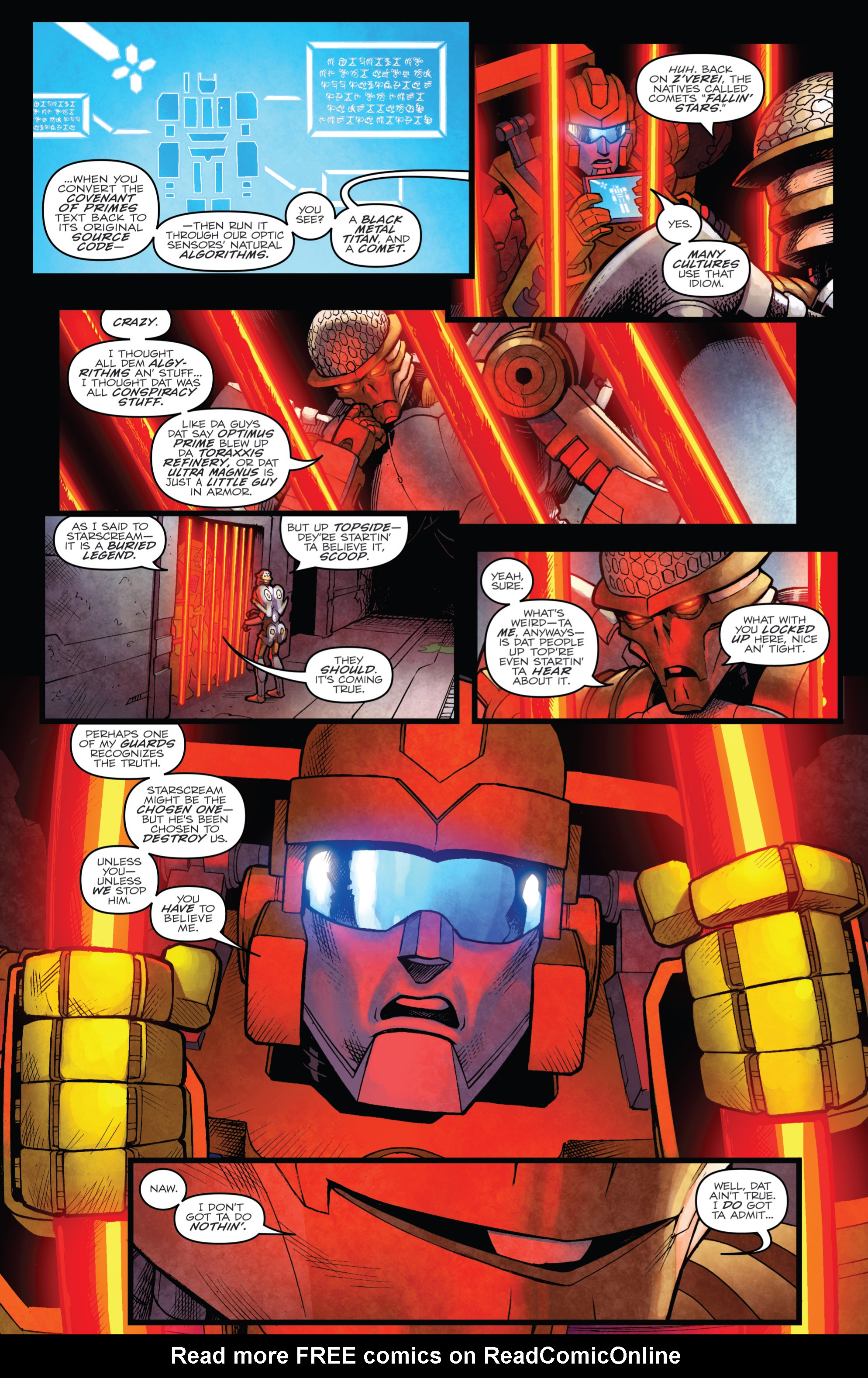 Read online Transformers: Robots In Disguise (2012) comic -  Issue #23 - 10