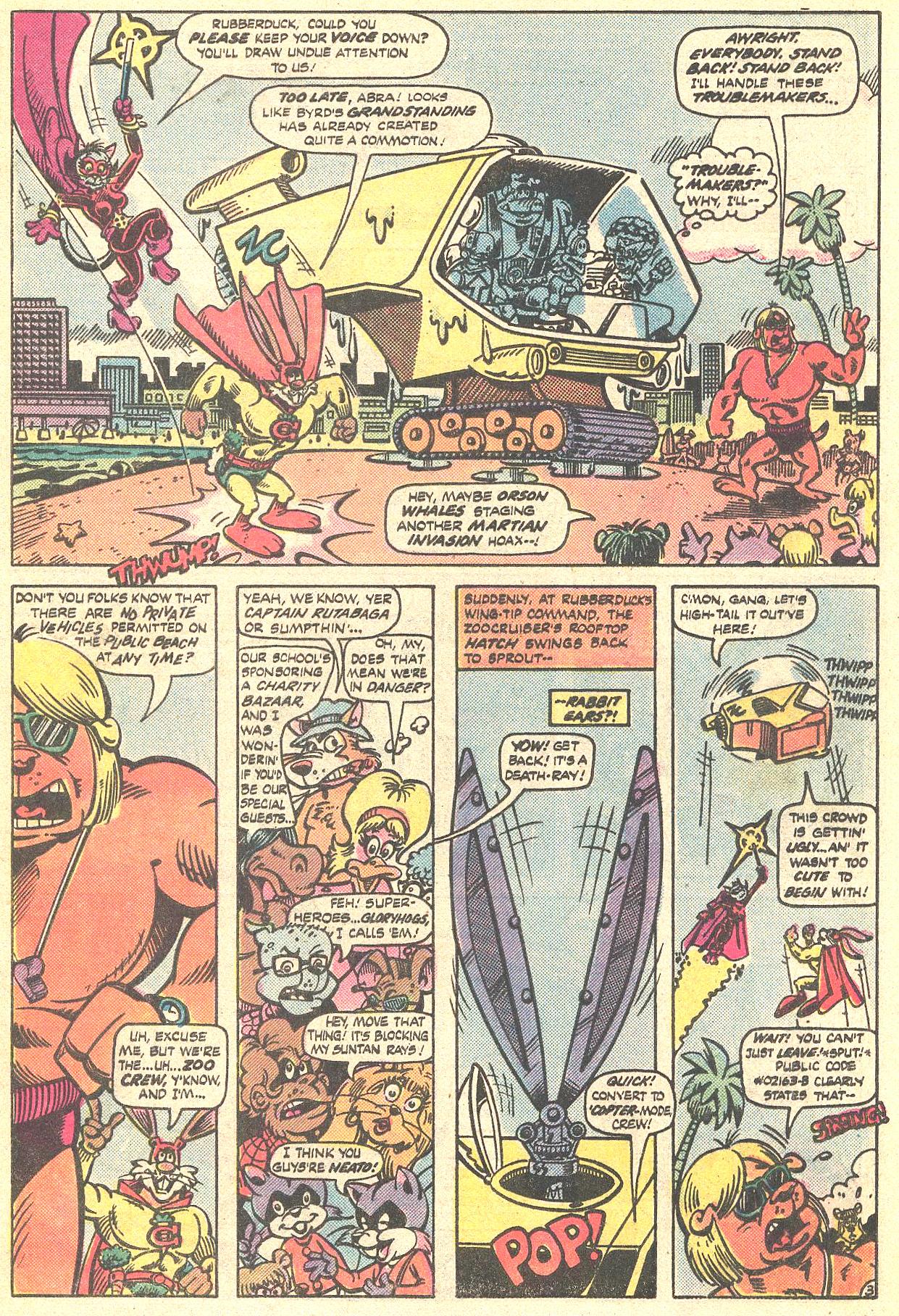 Read online Captain Carrot and His Amazing Zoo Crew! comic -  Issue #8 - 4
