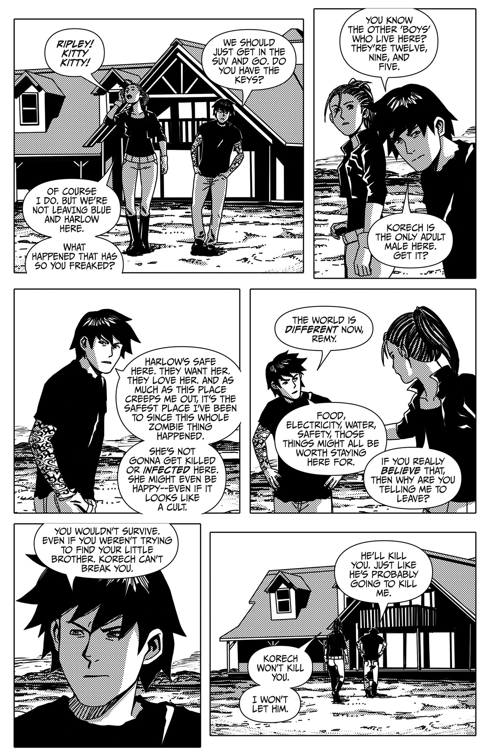 Read online Amanda Hocking's The Hollows: A Hollowland Graphic Novel comic -  Issue #6 - 6
