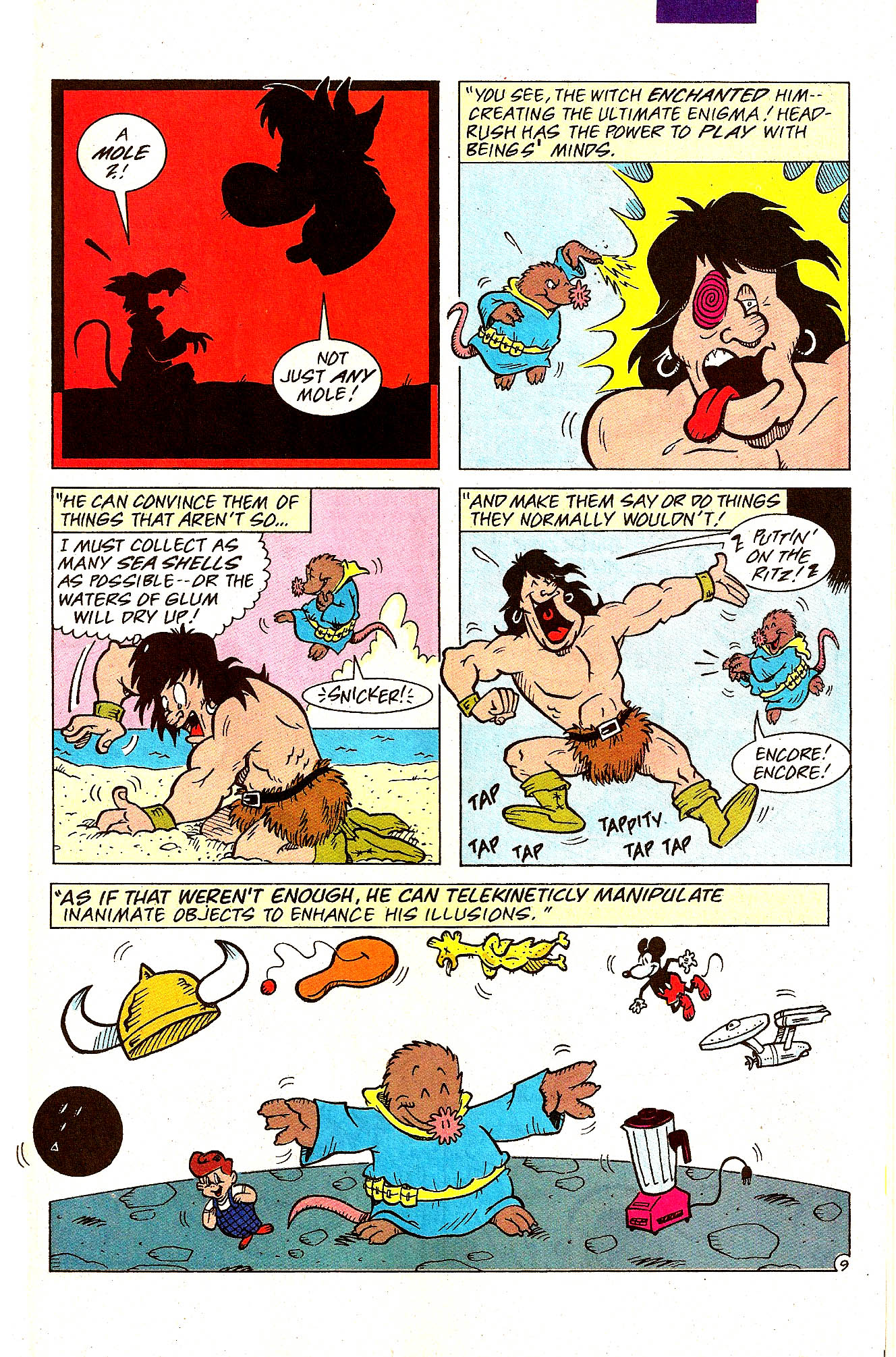 Read online Teenage Mutant Ninja Turtles Adventures (1989) comic -  Issue # _Special 9 - 10