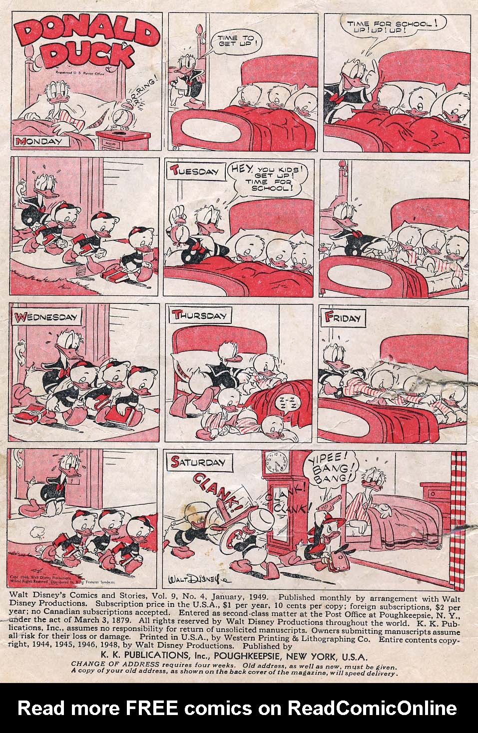 Read online Walt Disney's Comics and Stories comic -  Issue #100 - 2