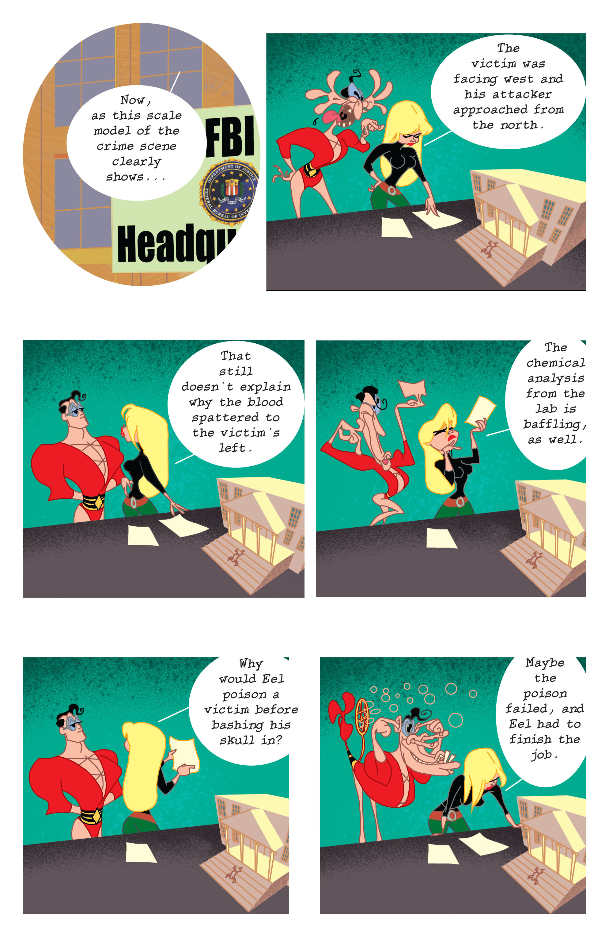 Read online Plastic Man (2004) comic -  Issue #2 - 10