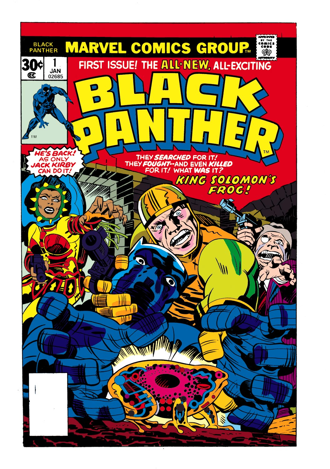 Read online Black Panther (1977) comic -  Issue #1 - 1