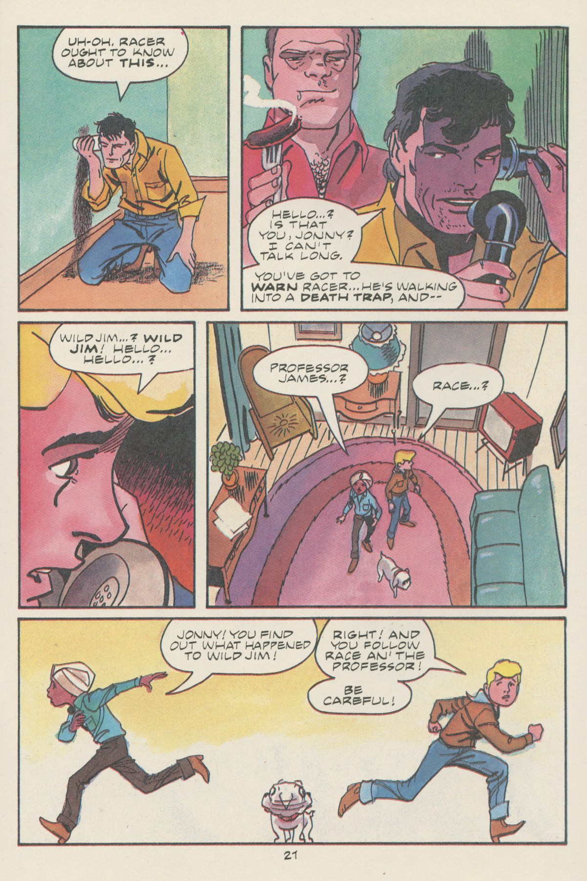 Read online Jonny Quest comic -  Issue #29 - 27