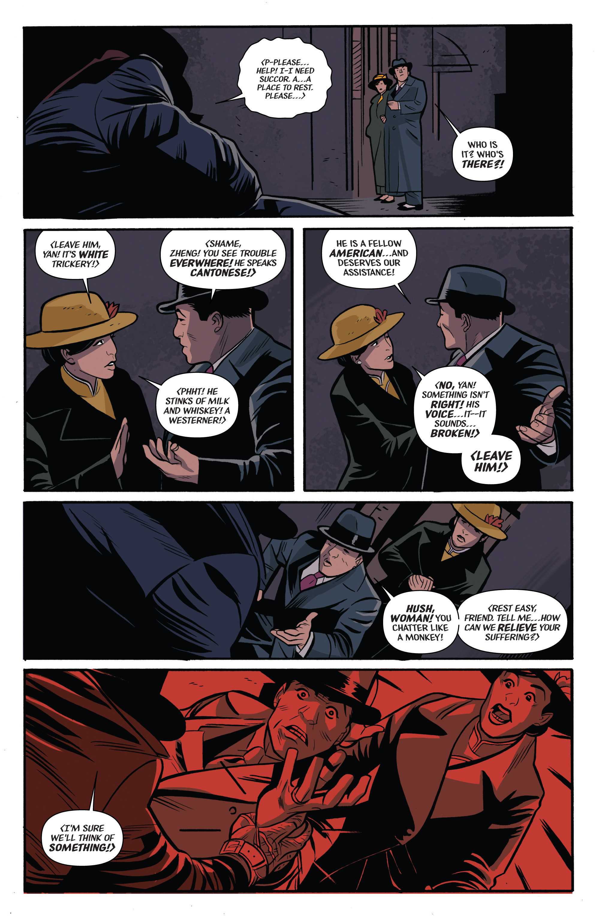Read online The Shadow: Year One comic -  Issue #8 - 7