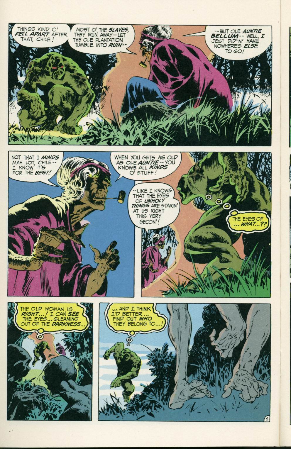 Read online Roots of the Swamp Thing comic -  Issue #5 - 28