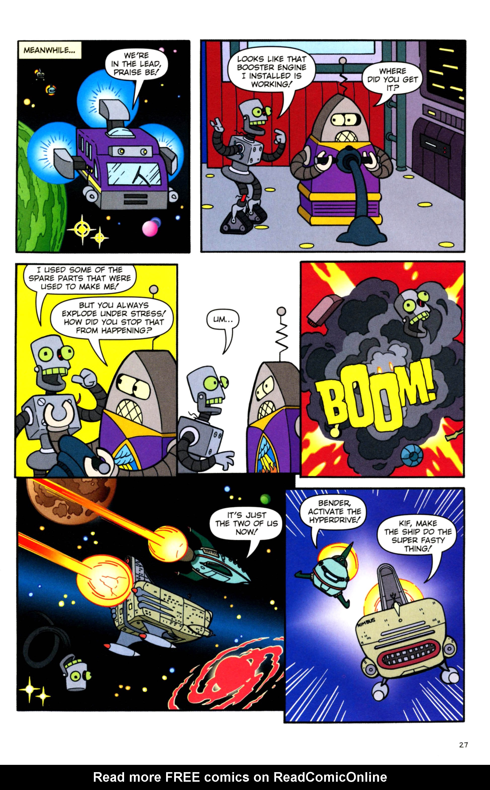 Read online Futurama Comics comic -  Issue #44 - 22