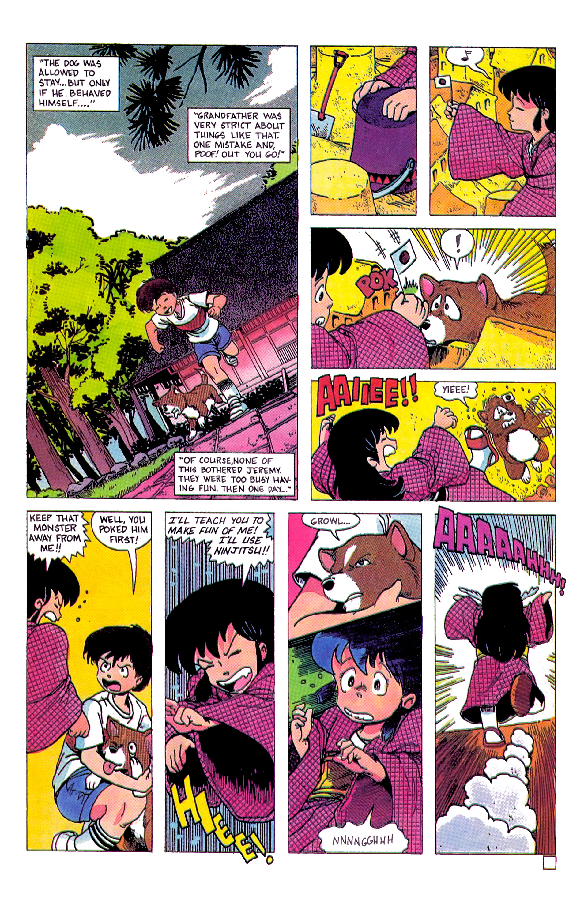 Read online Ninja High School In Color comic -  Issue #4 - 21