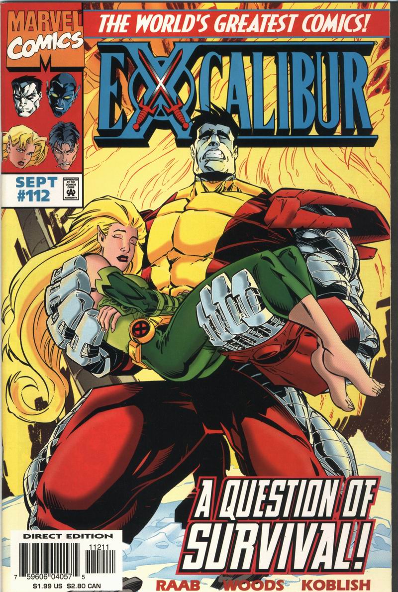 Read online Excalibur (1988) comic -  Issue #112 - 1