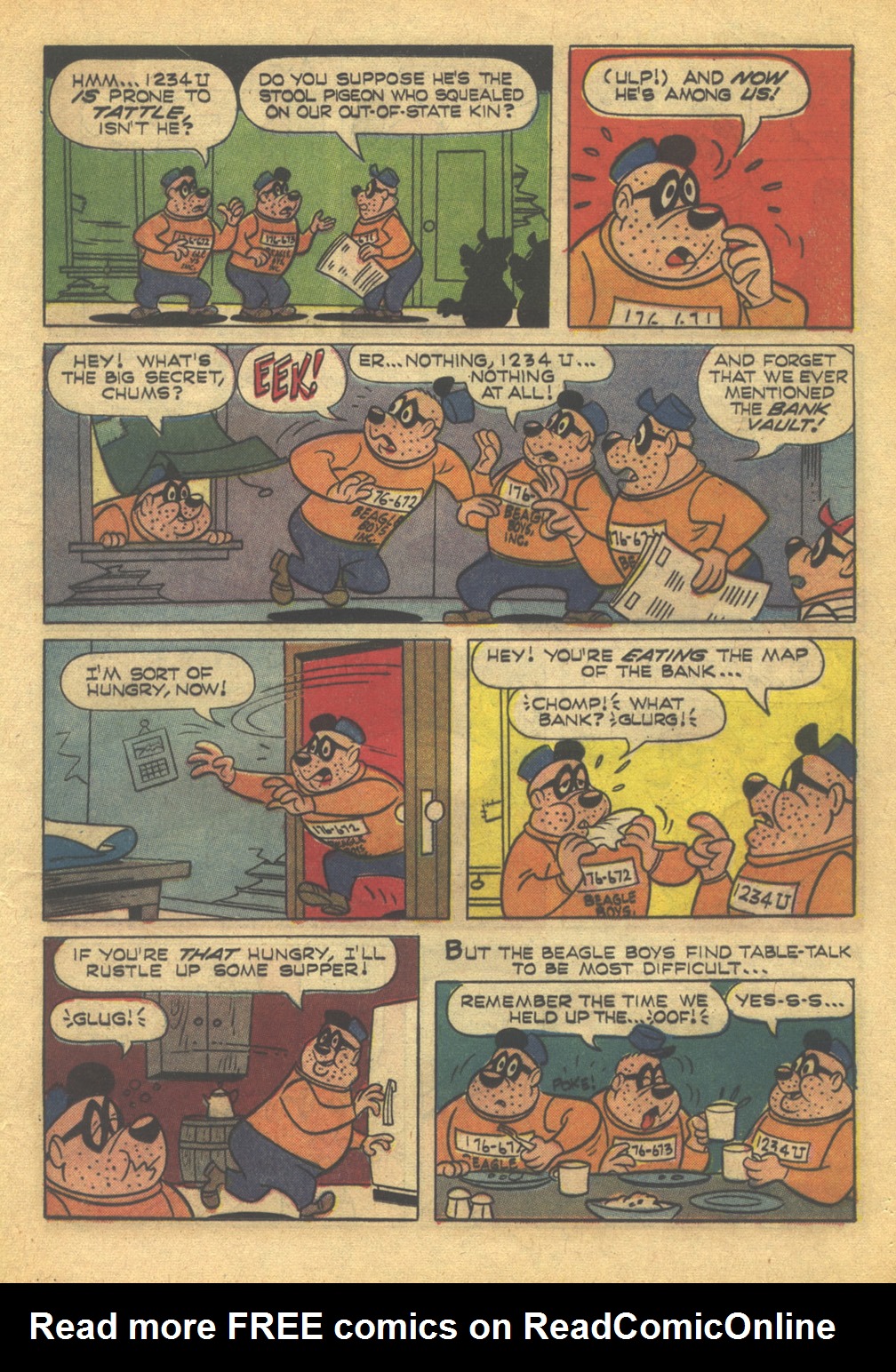 Read online Walt Disney THE BEAGLE BOYS comic -  Issue #7 - 21