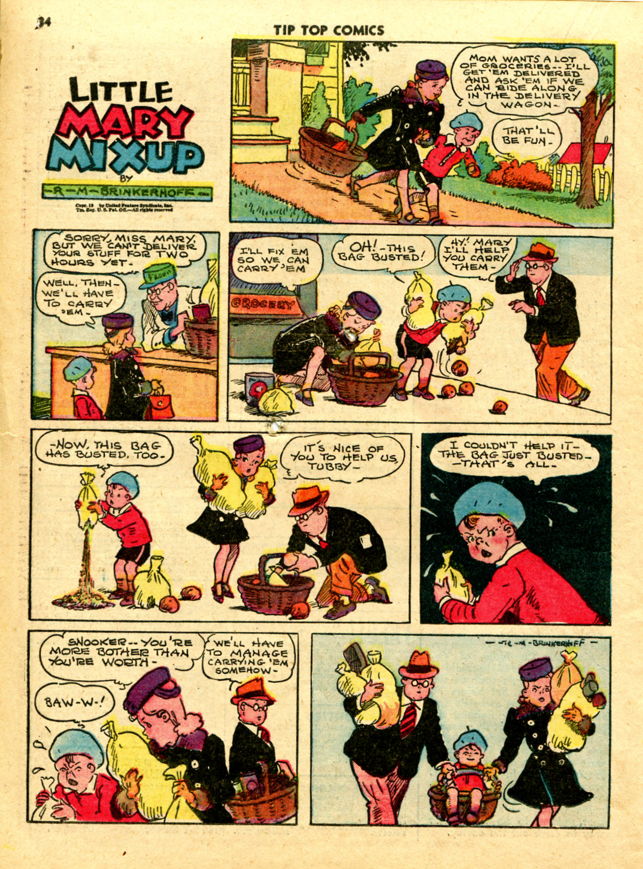 Read online Tip Top Comics comic -  Issue #66 - 34