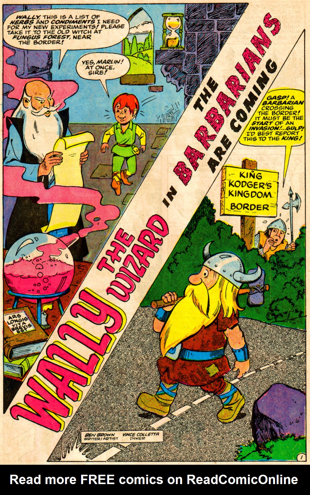 Read online Wally the Wizard comic -  Issue #4 - 15