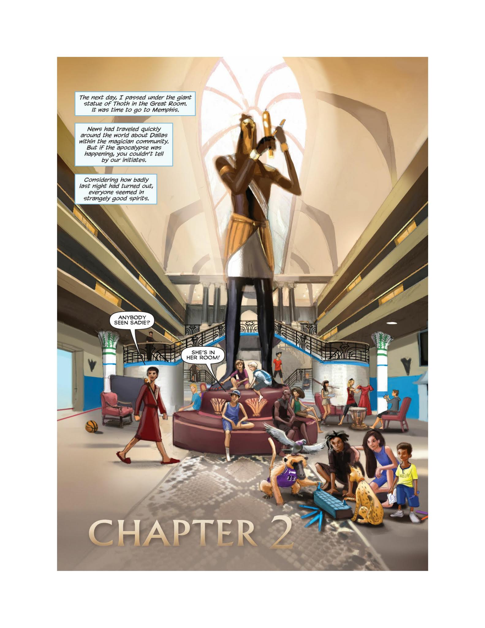 Read online The Kane Chronicles comic -  Issue # TPB 3 (Part 1) - 30
