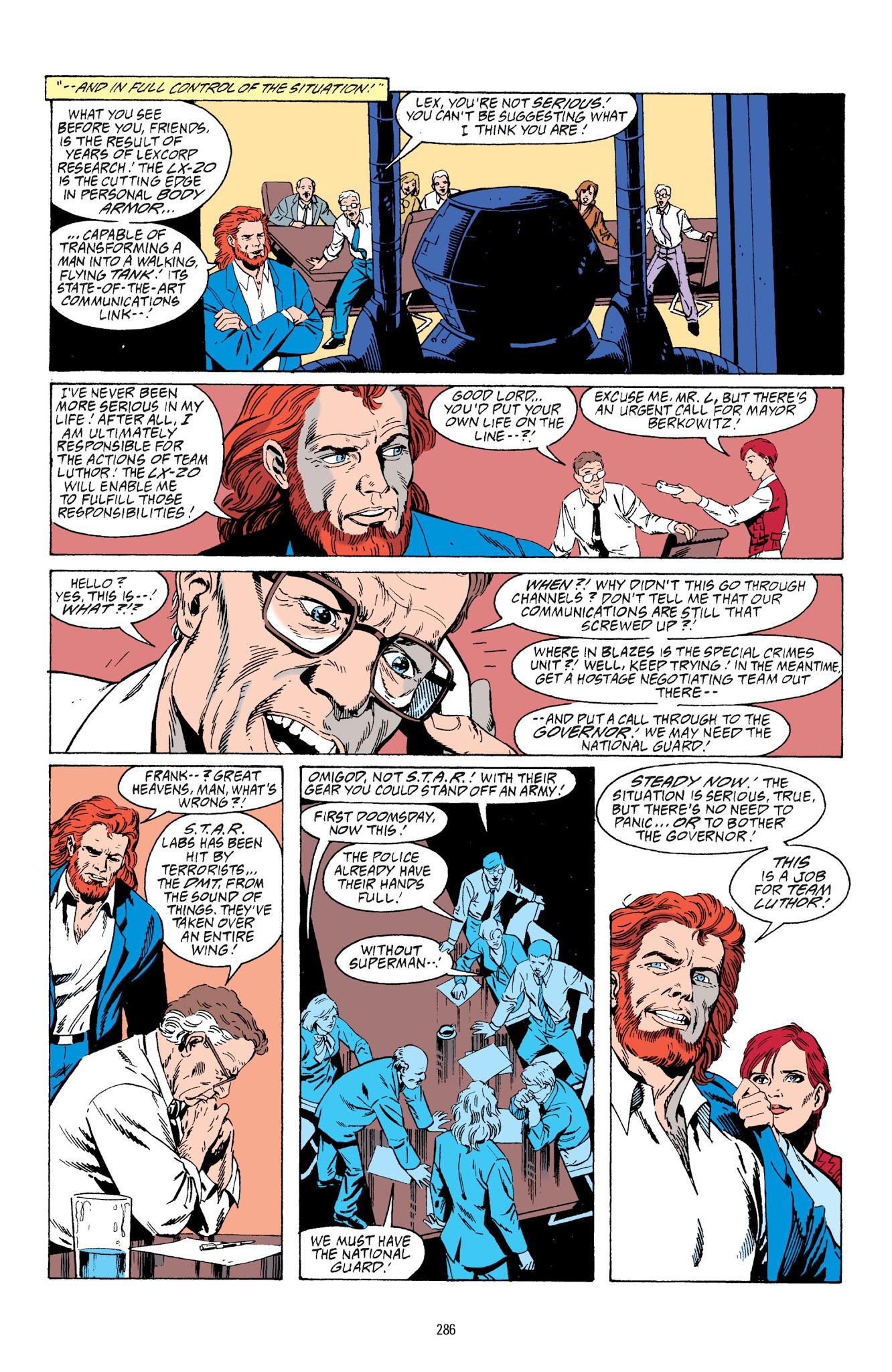 Read online Superman: Funeral For A Friend comic -  Issue # TPB - 275