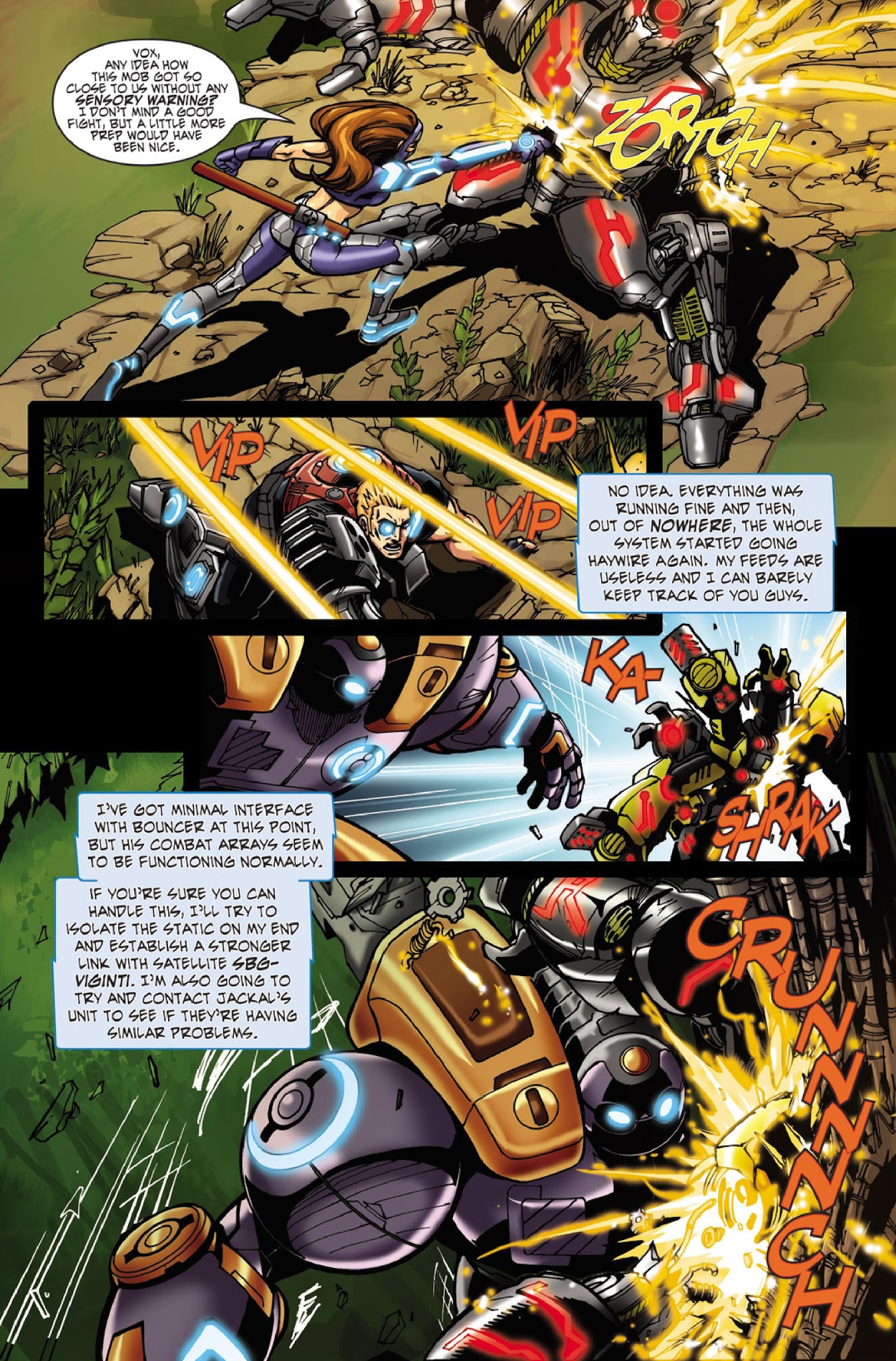 Read online Spyborgs comic -  Issue # Full - 6