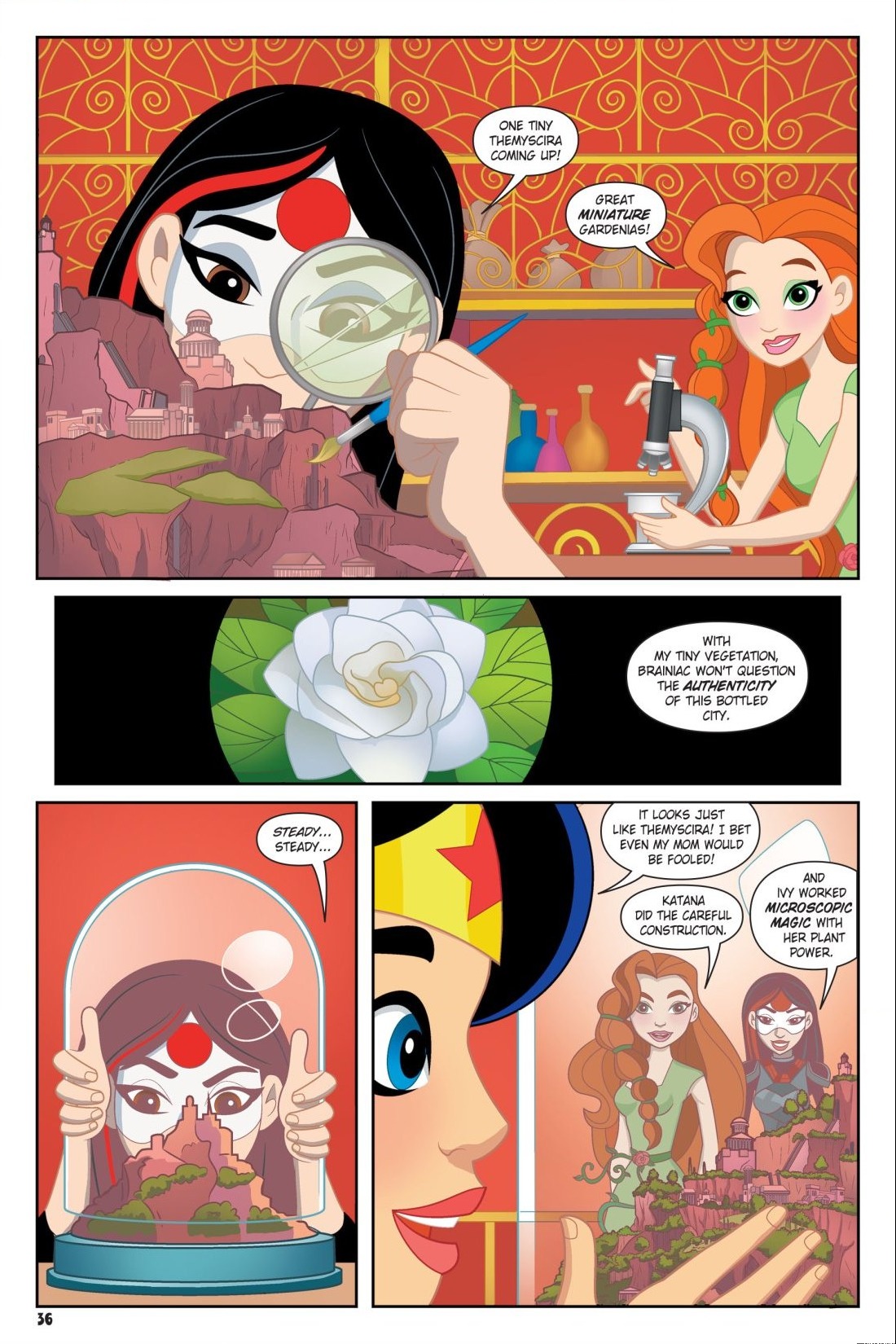 Read online DC Super Hero Girls: Search for Atlantis comic -  Issue # TPB - 36