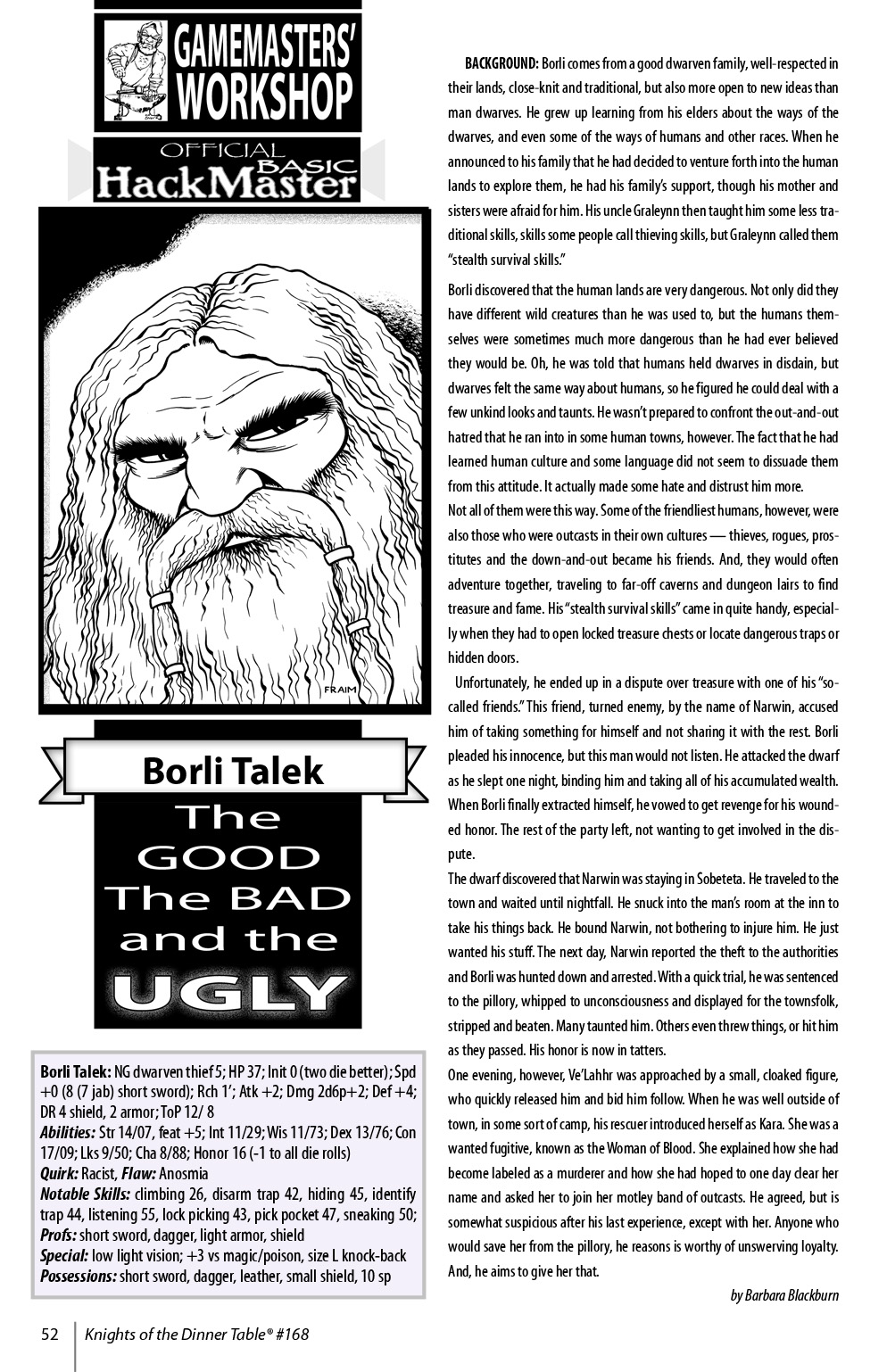 Read online Knights of the Dinner Table comic -  Issue #168 - 54