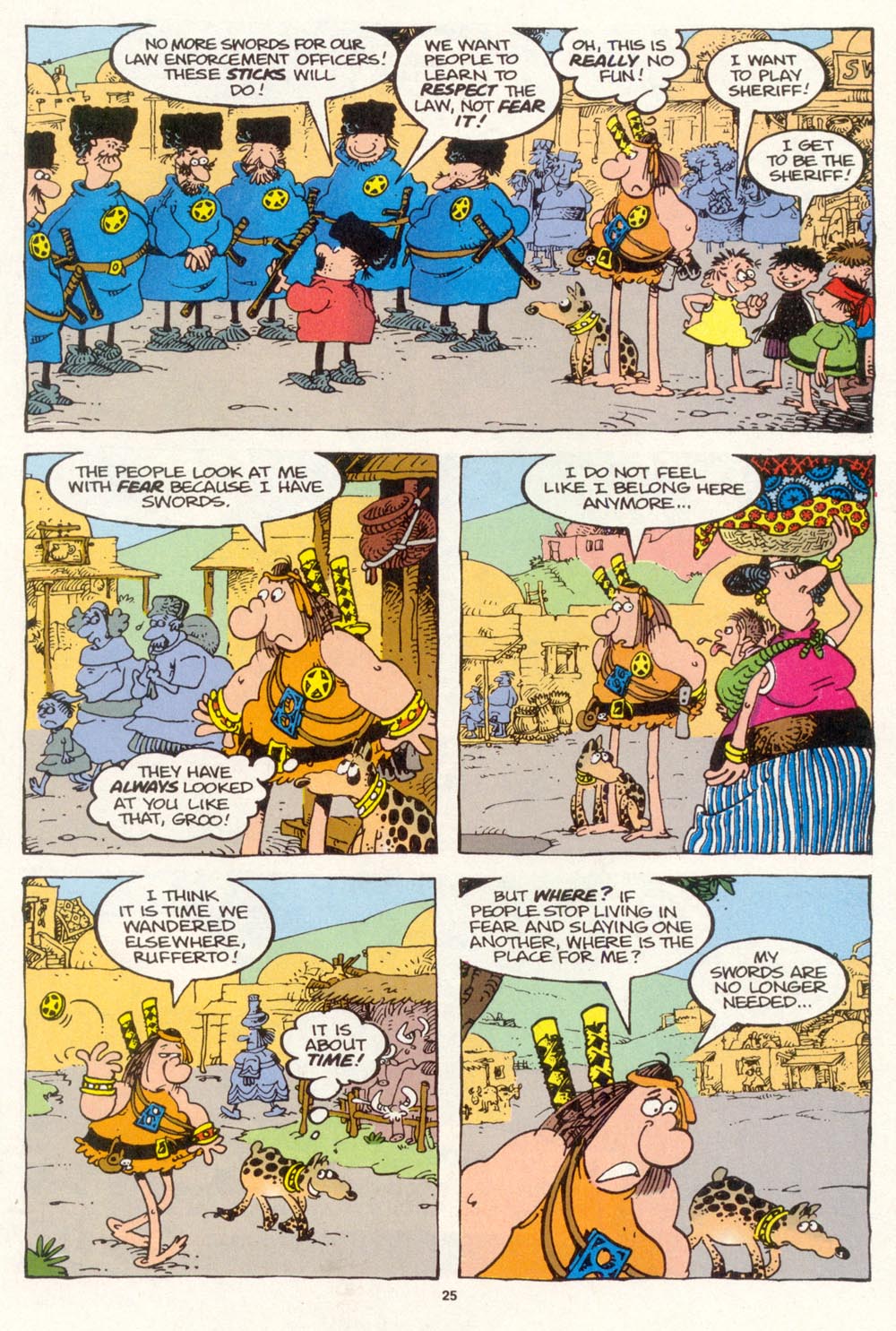 Read online Sergio Aragonés Groo the Wanderer comic -  Issue #120 - 27